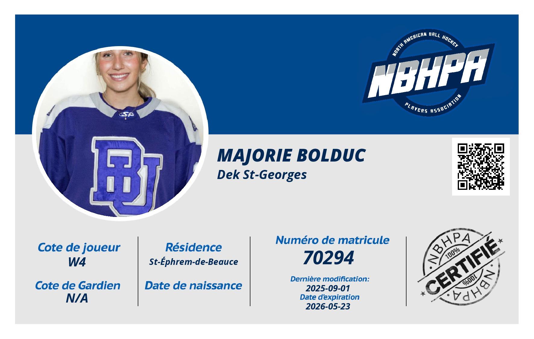 Majorie Bolduc