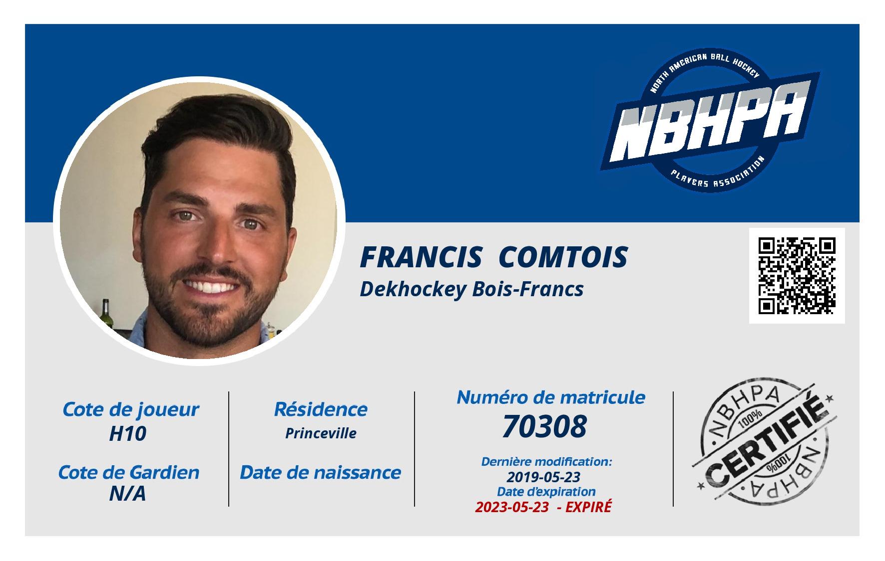 Francis  Comtois