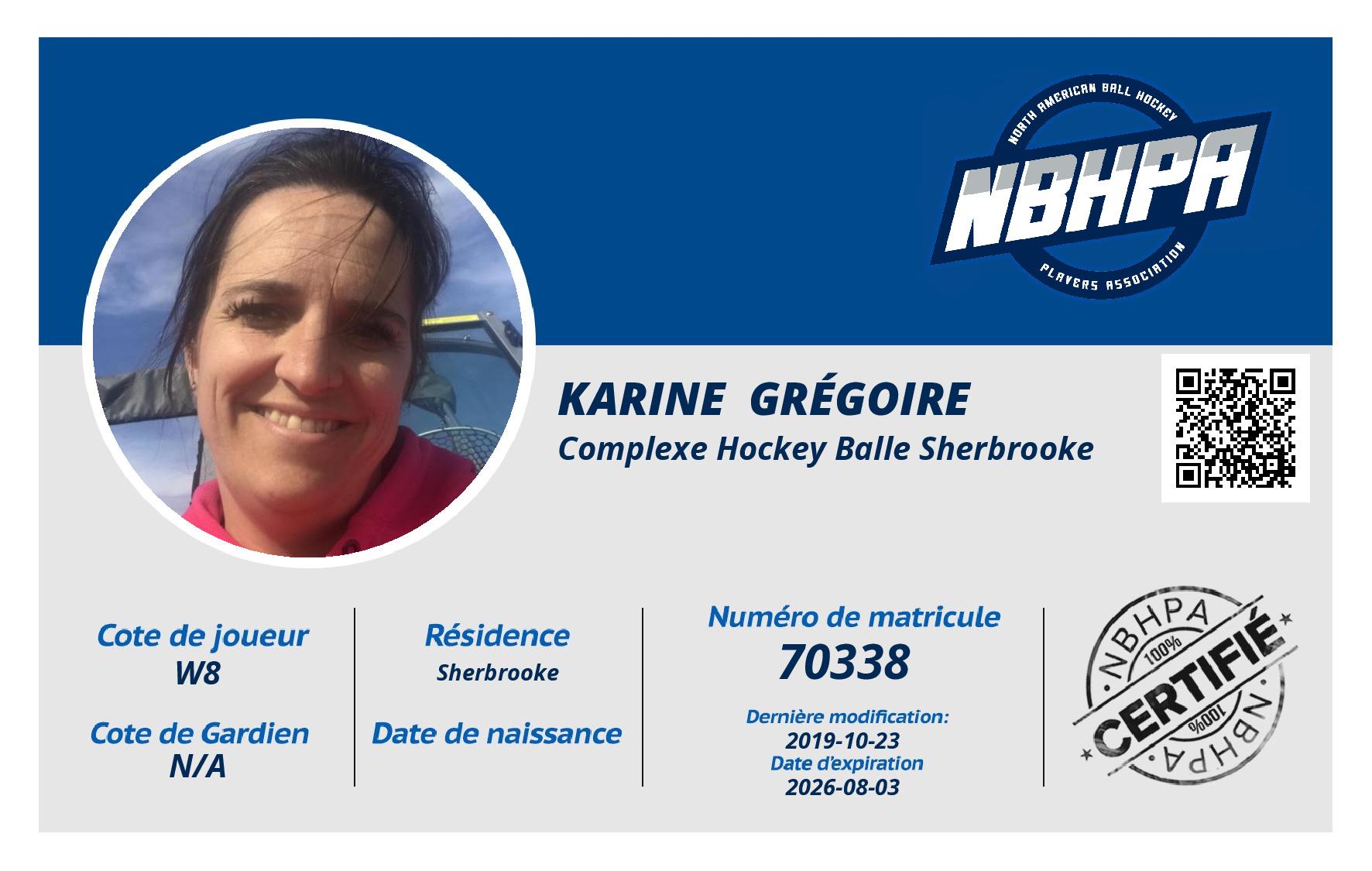 Karine  Grégoire 