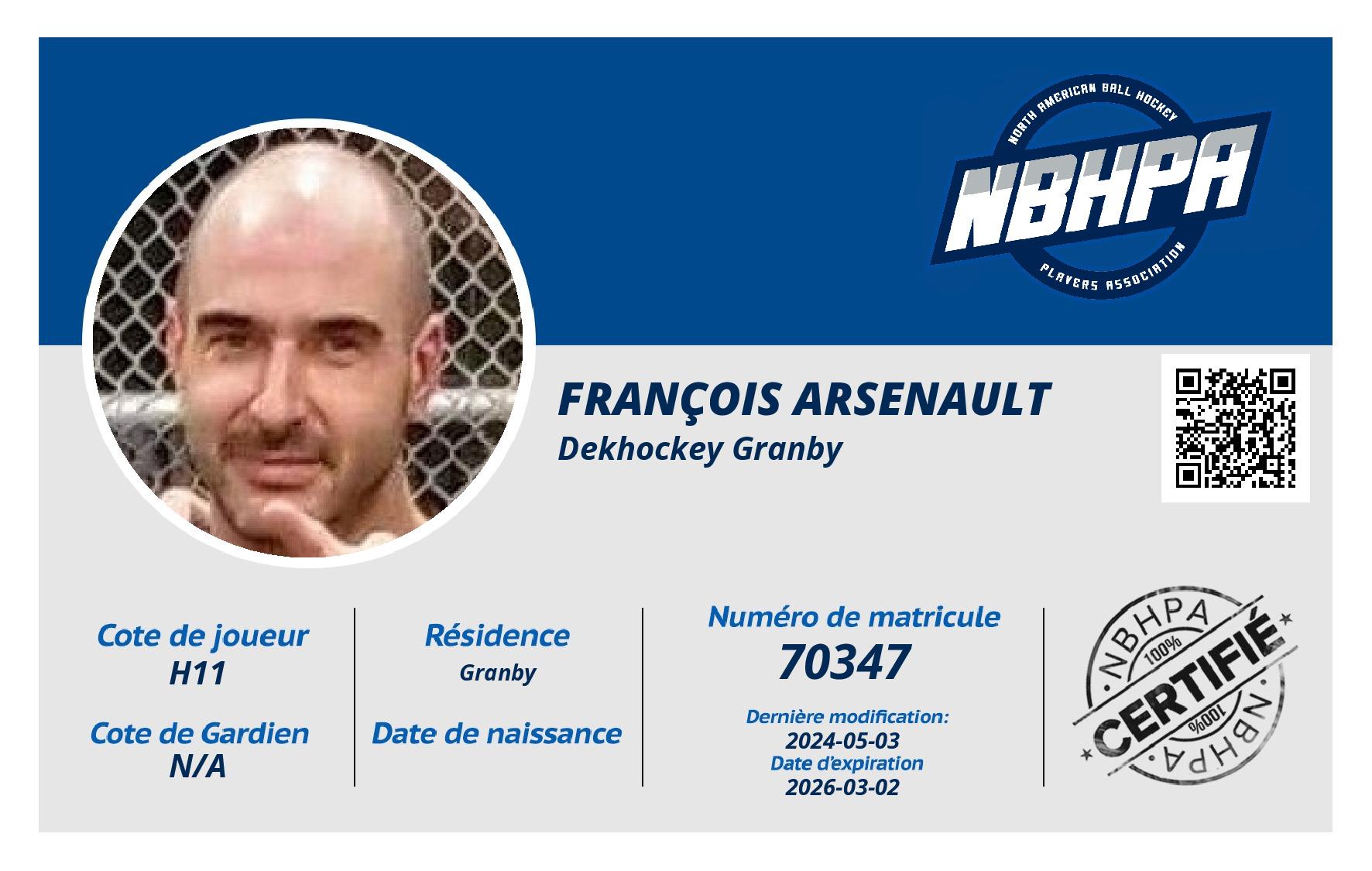 François Arsenault