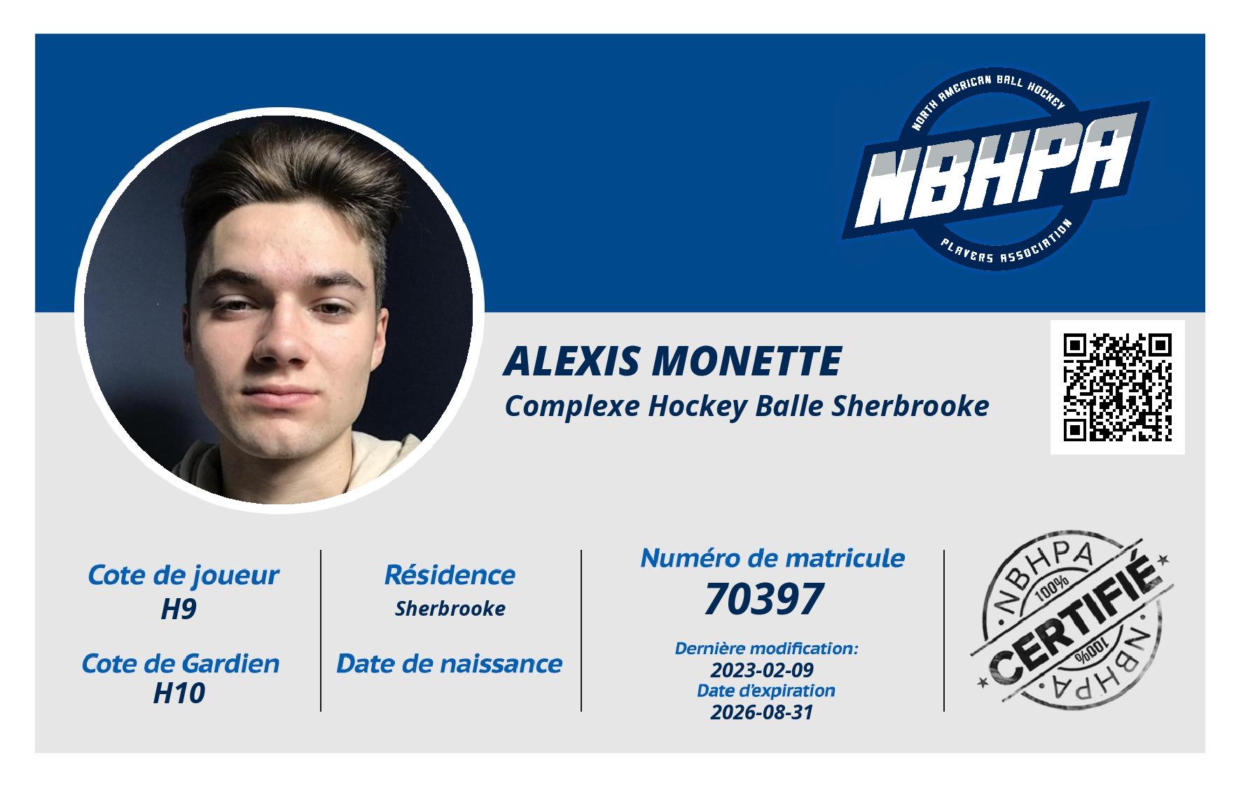 Alexis Monette