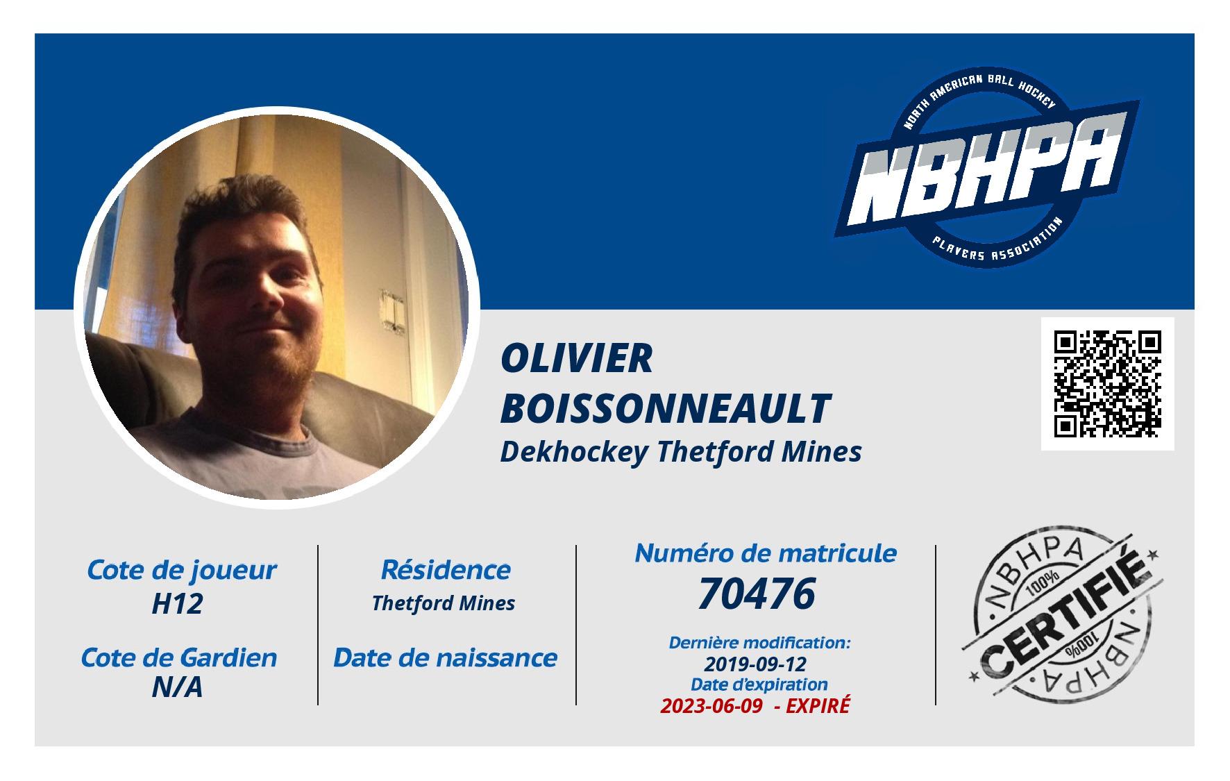 Olivier Boissonneault
