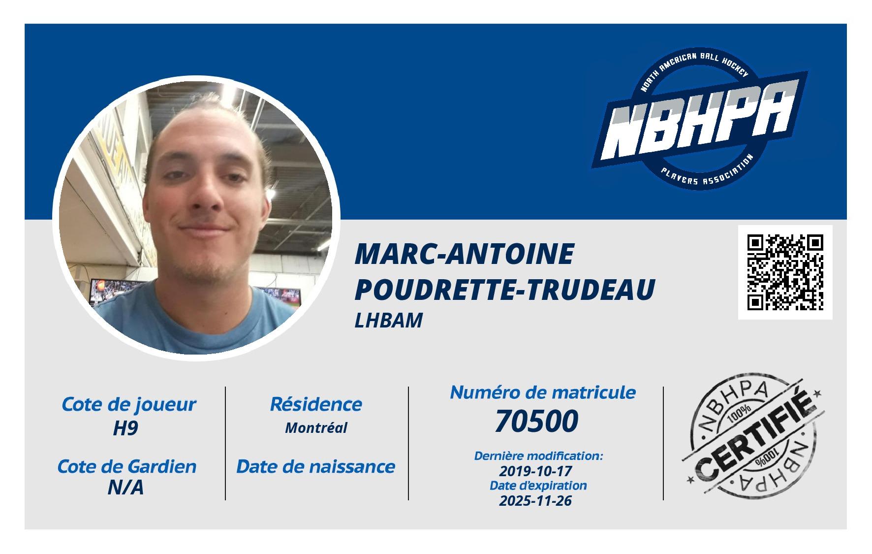 Marc-Antoine Poudrette-Trudeau