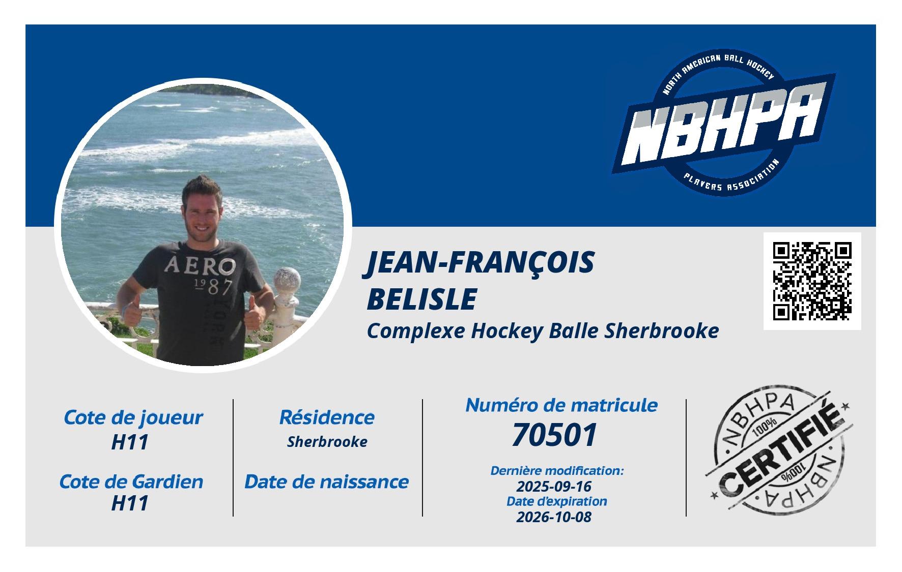 Jean-François  Belisle