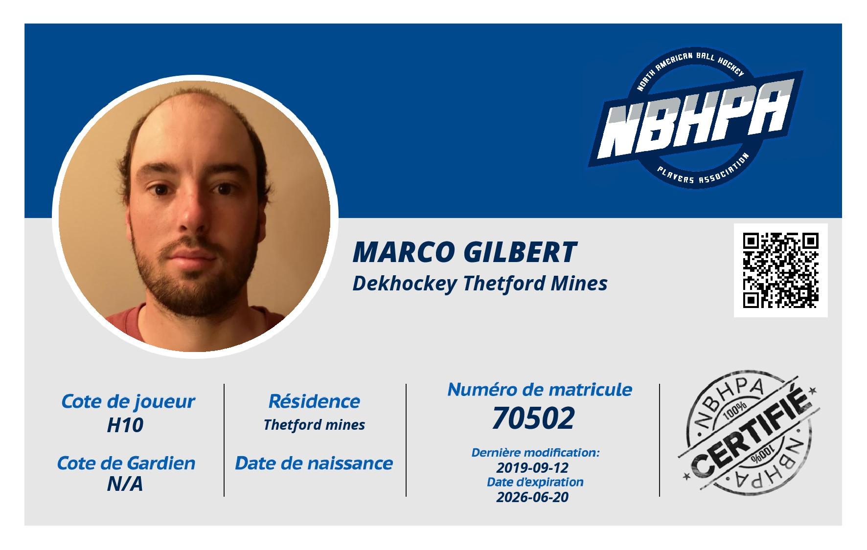 Marco Gilbert