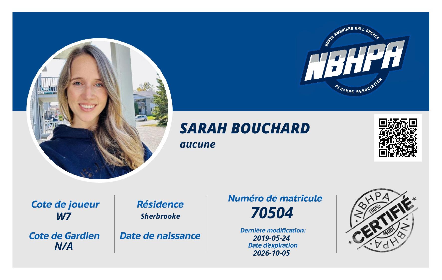 Sarah Bouchard