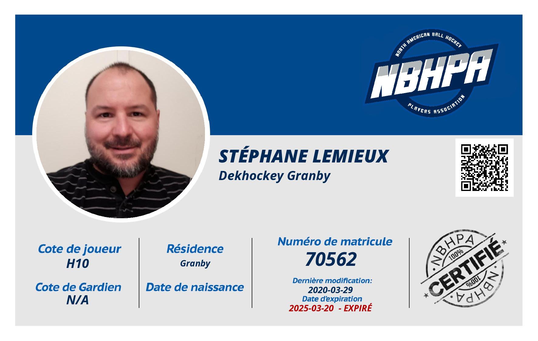 Stéphane Lemieux