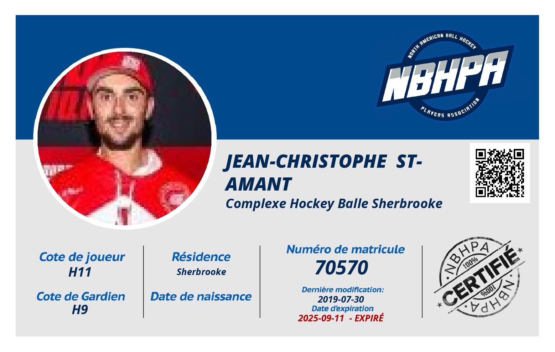 Jean-Christophe  St-Amant