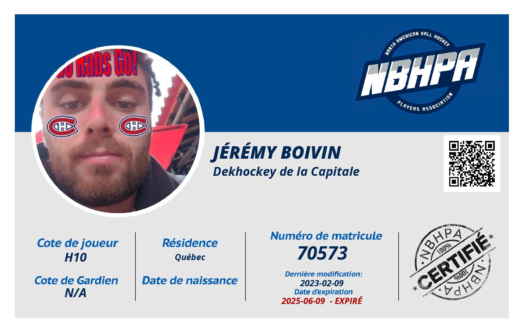 Jérémy Boivin