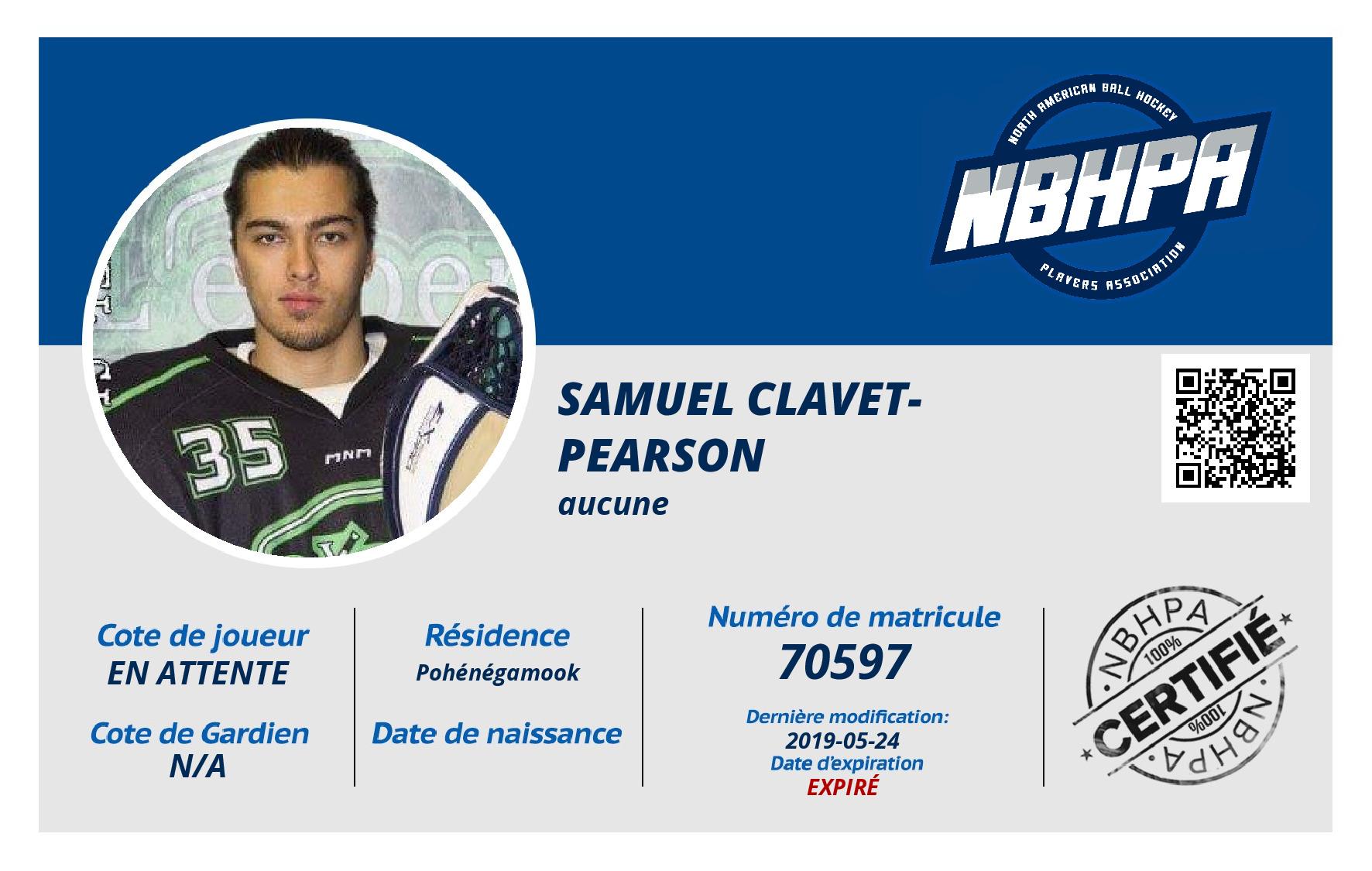 Samuel Clavet-Pearson 