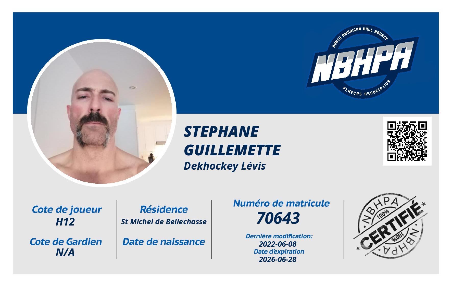 Stephane Guillemette 