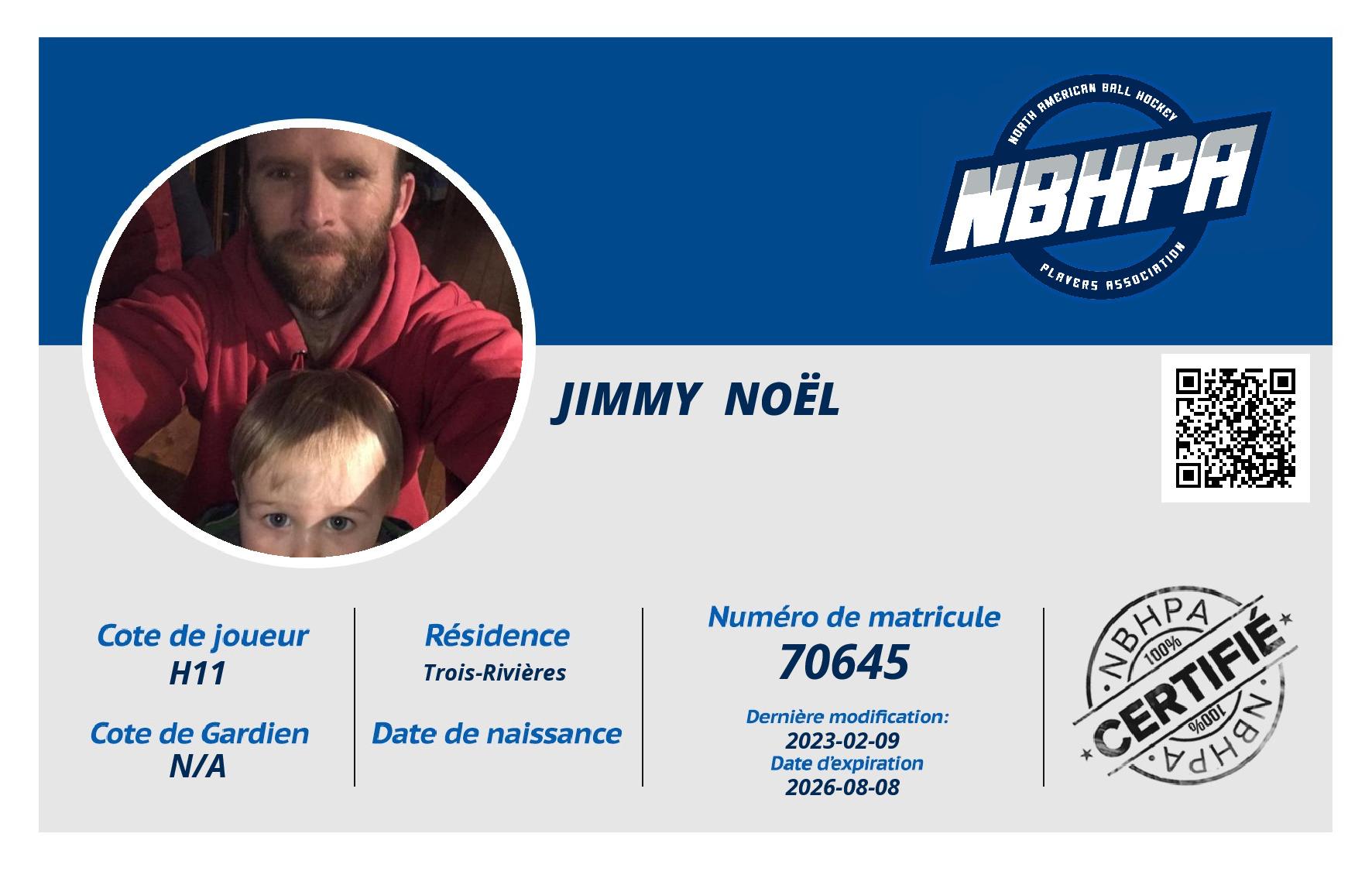 Jimmy  Noël 
