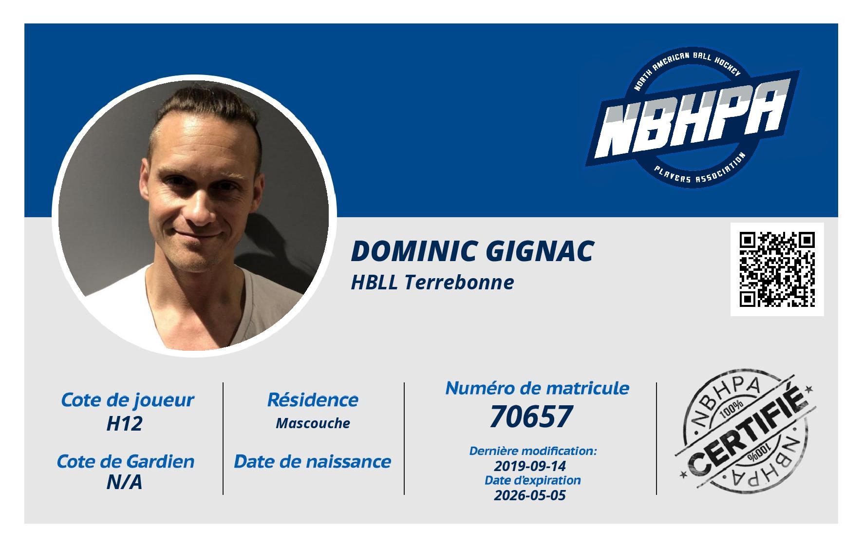 Dominic Gignac