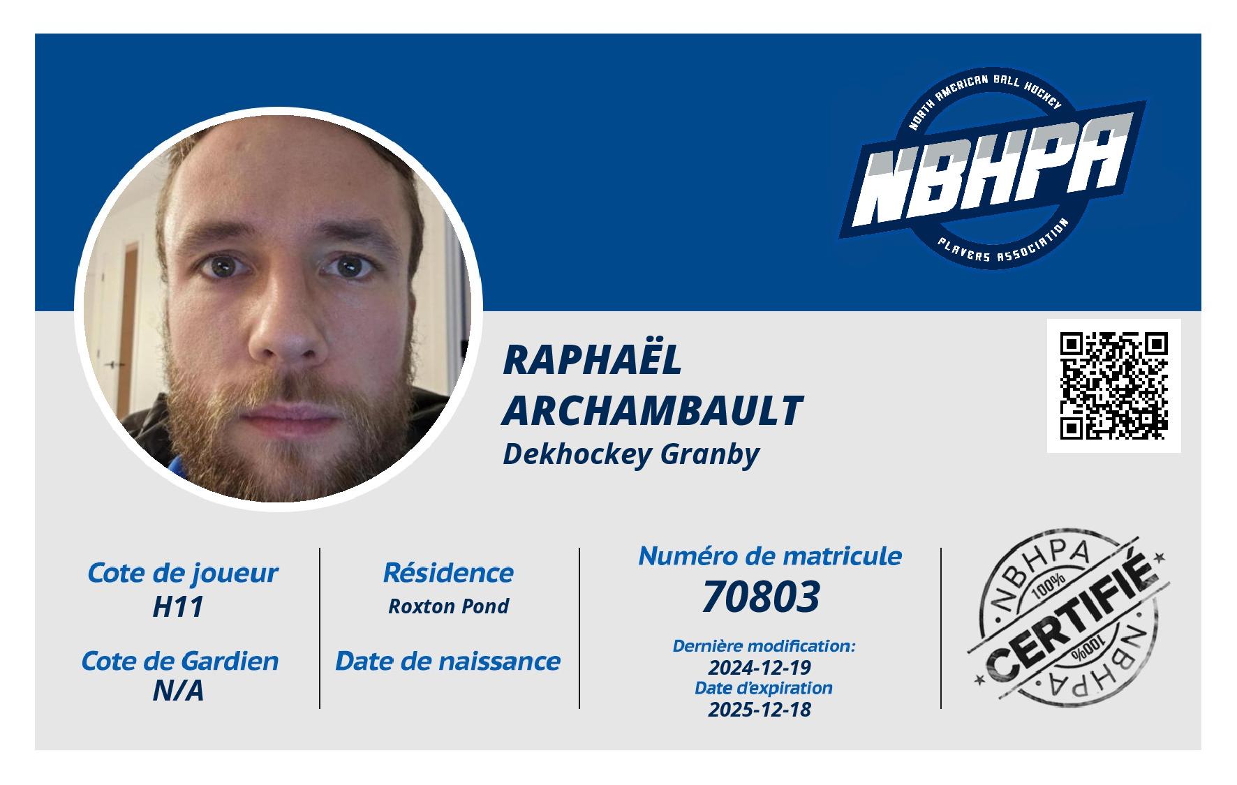 Raphaël Archambault