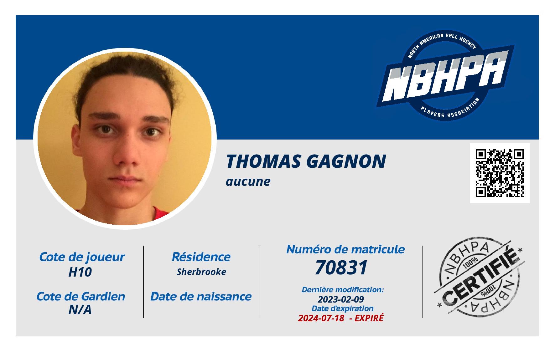 Thomas Gagnon