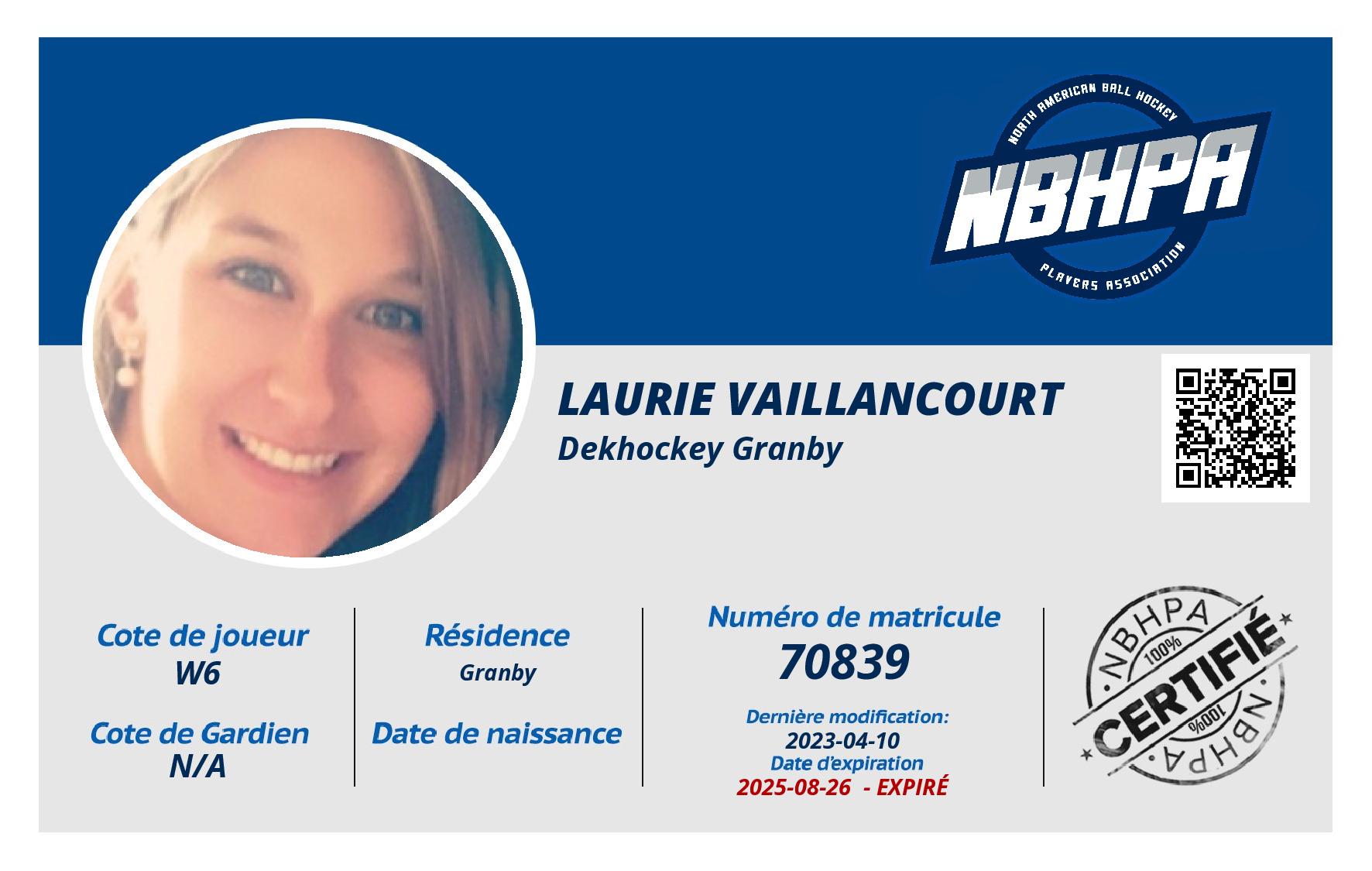 Laurie Vaillancourt 