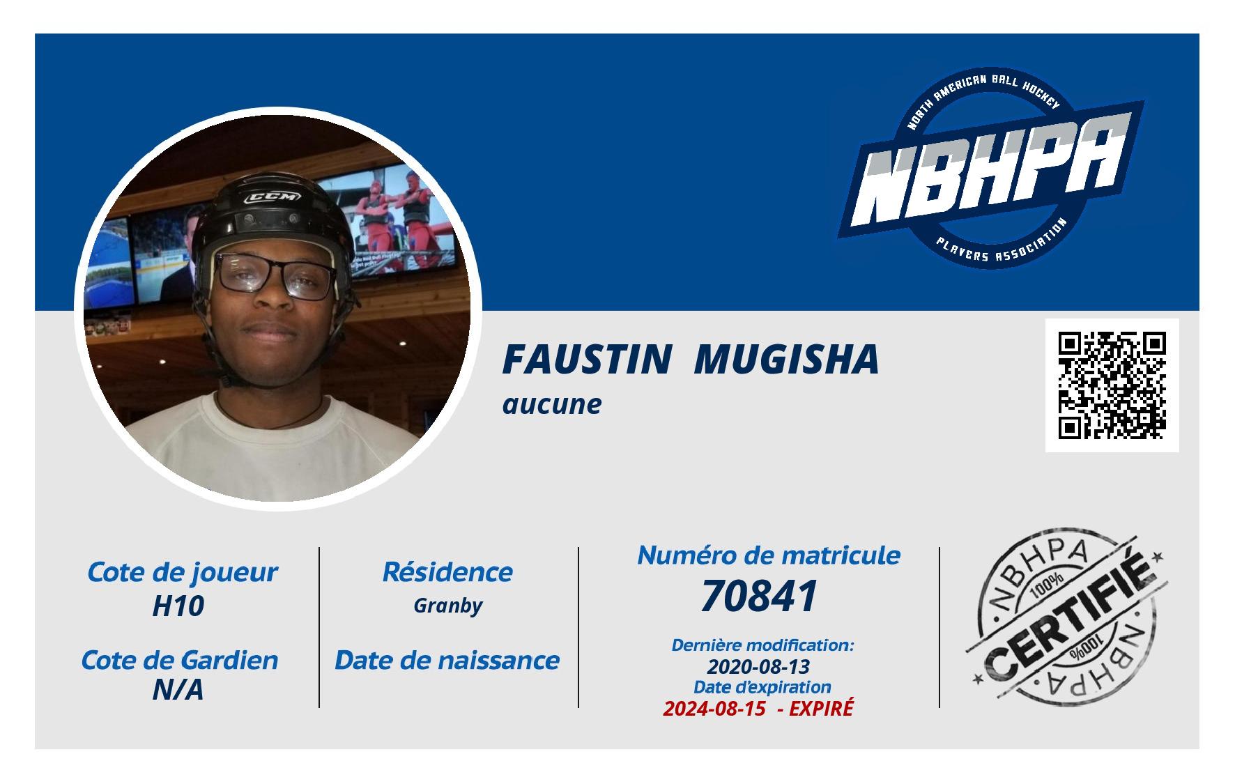 Faustin  Mugisha