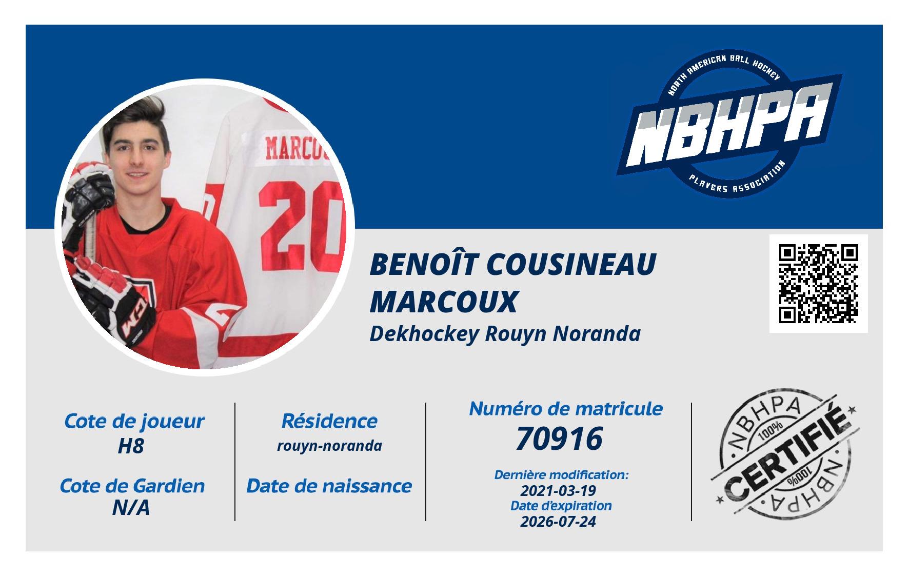 Benoît Cousineau Marcoux