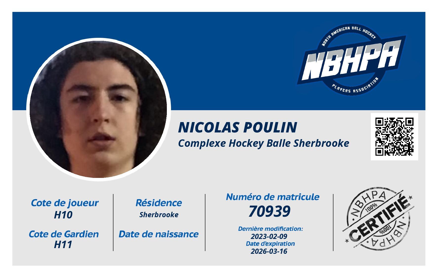 Nicolas Poulin