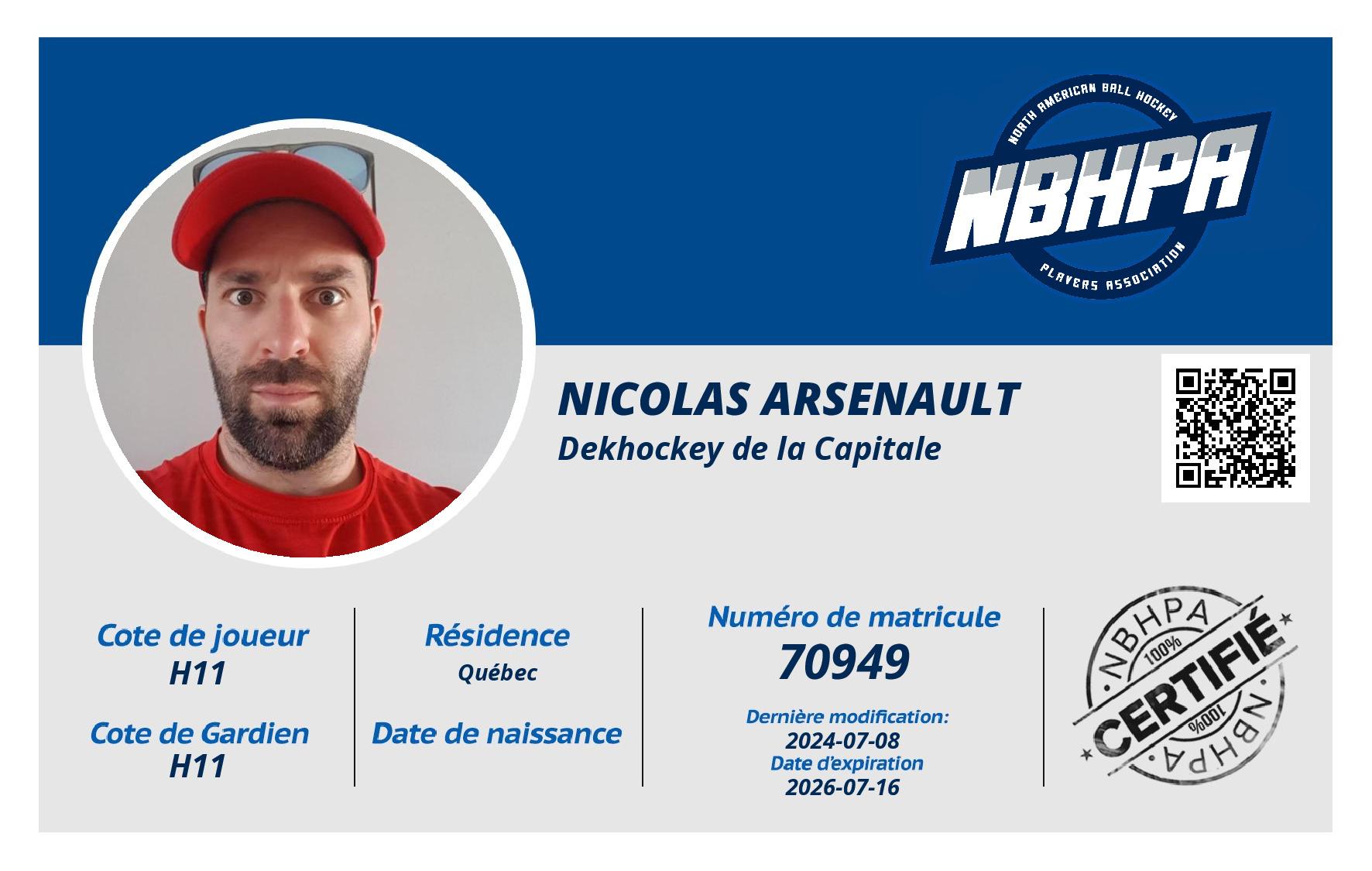 Nicolas Arsenault