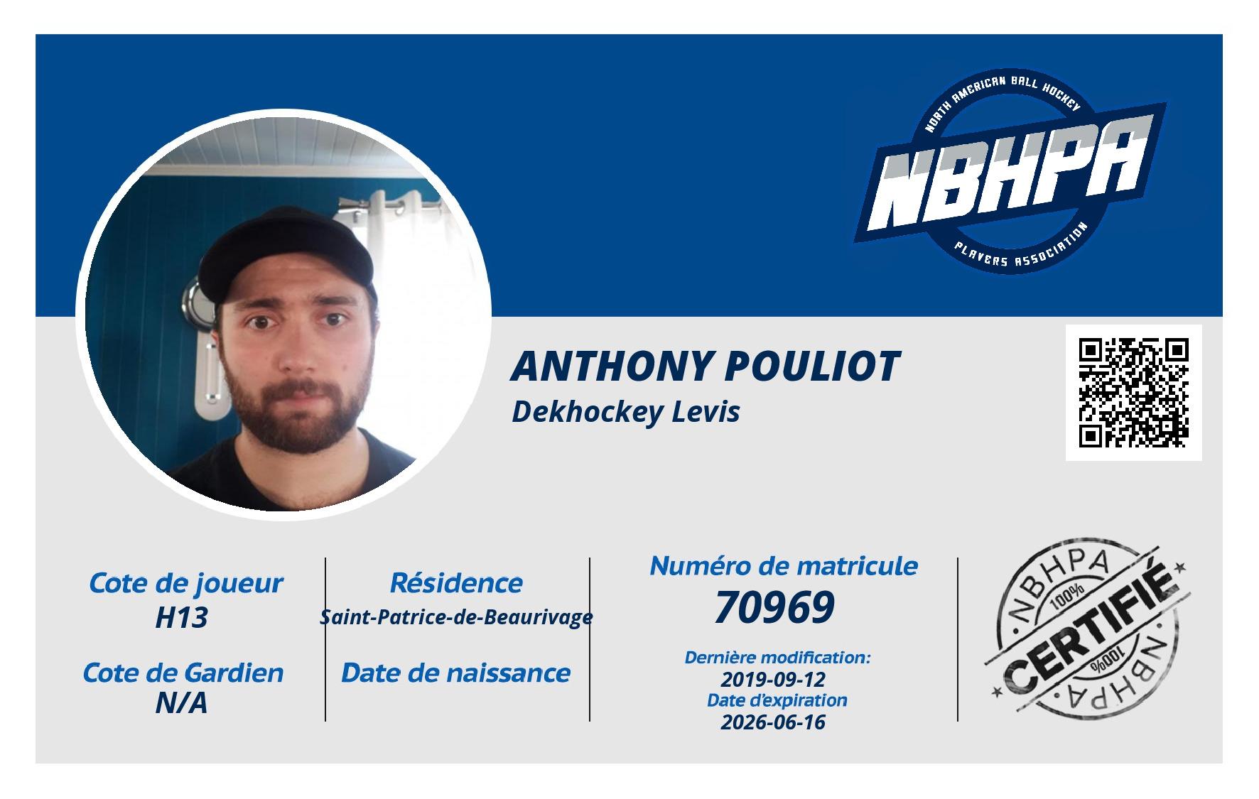 Anthony Pouliot