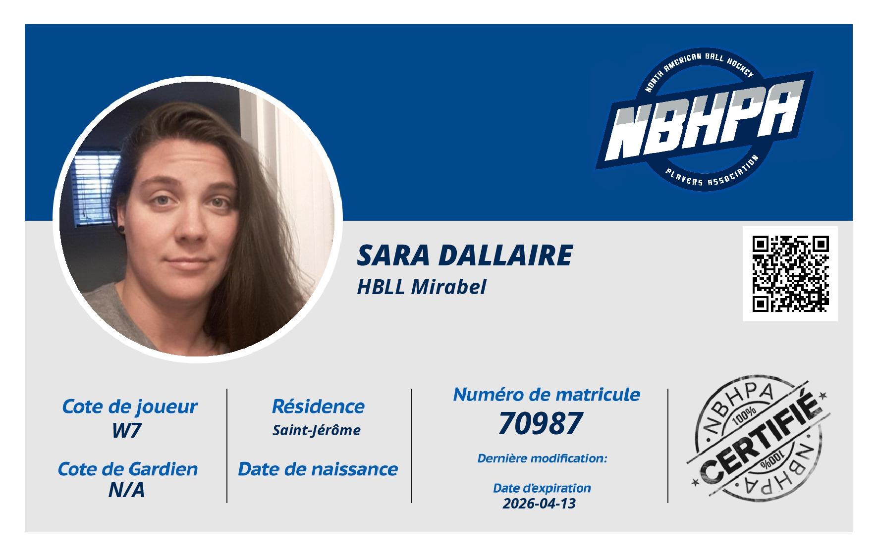 Sara Dallaire