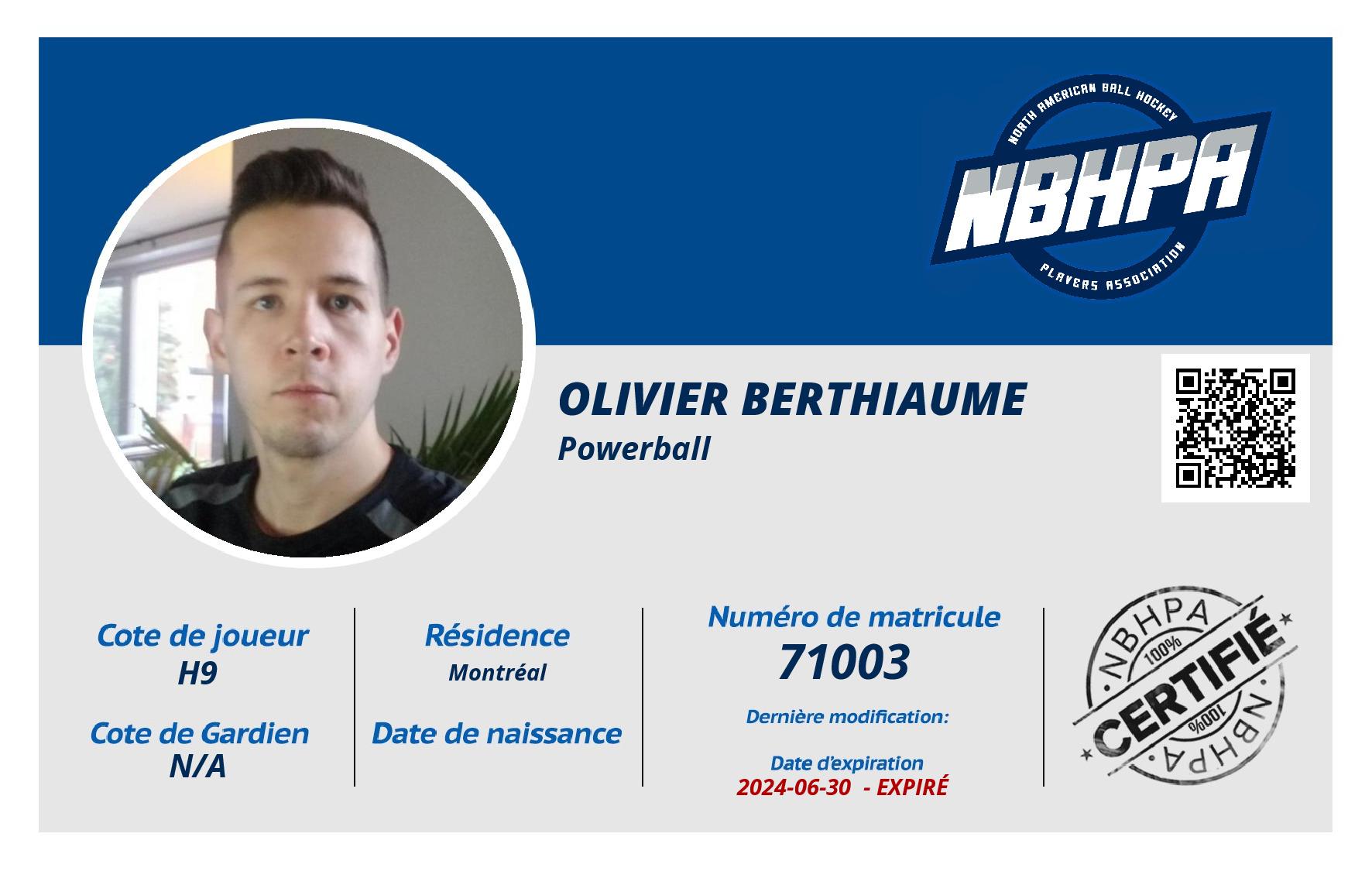 Olivier Berthiaume