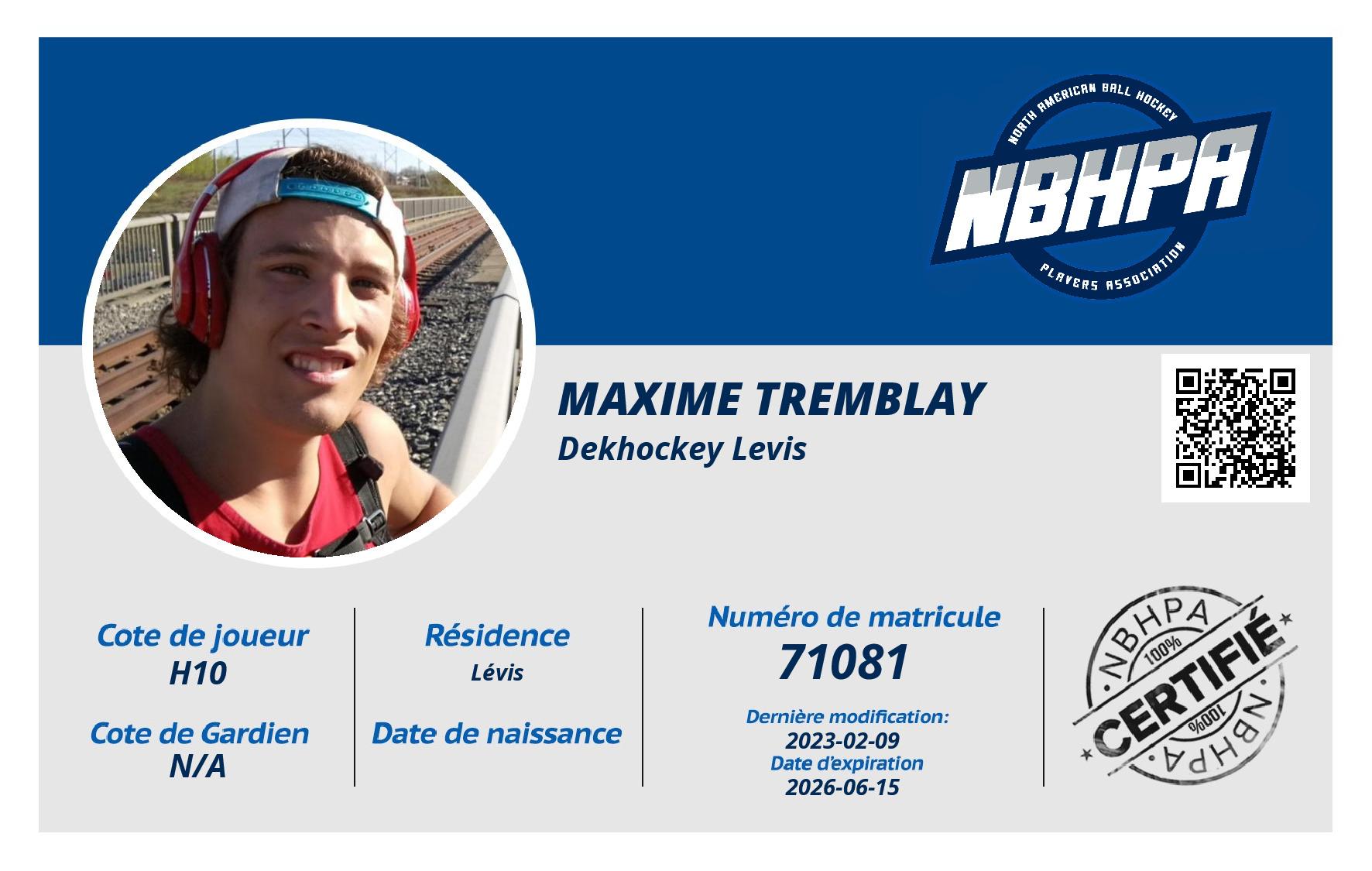 Maxime Tremblay