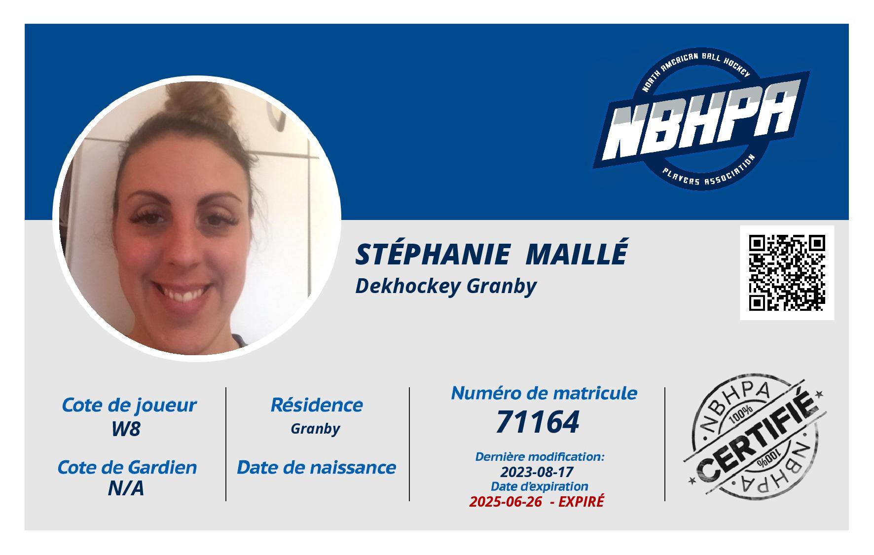 Stéphanie  Maillé 