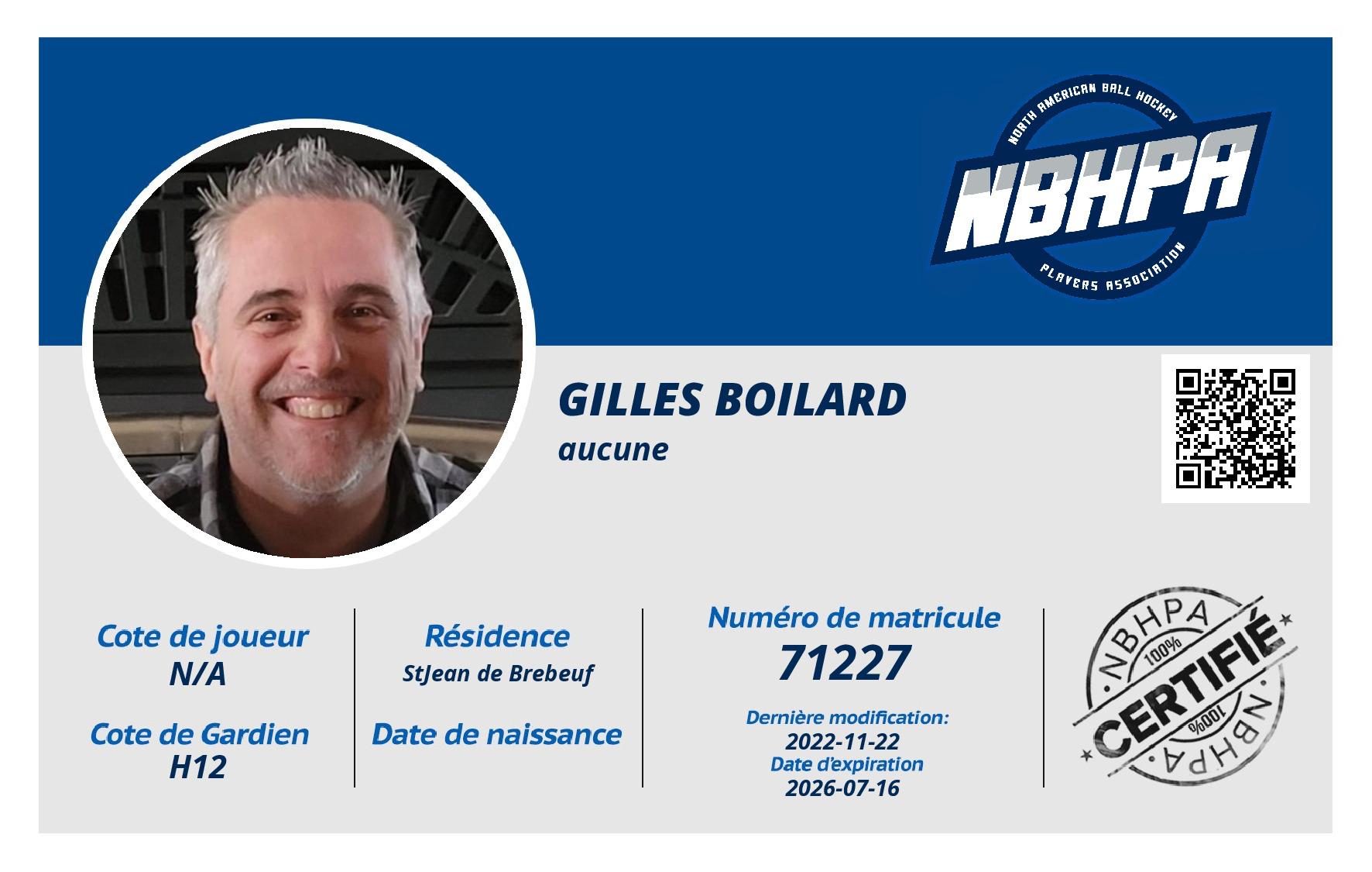 Gilles Boilard 