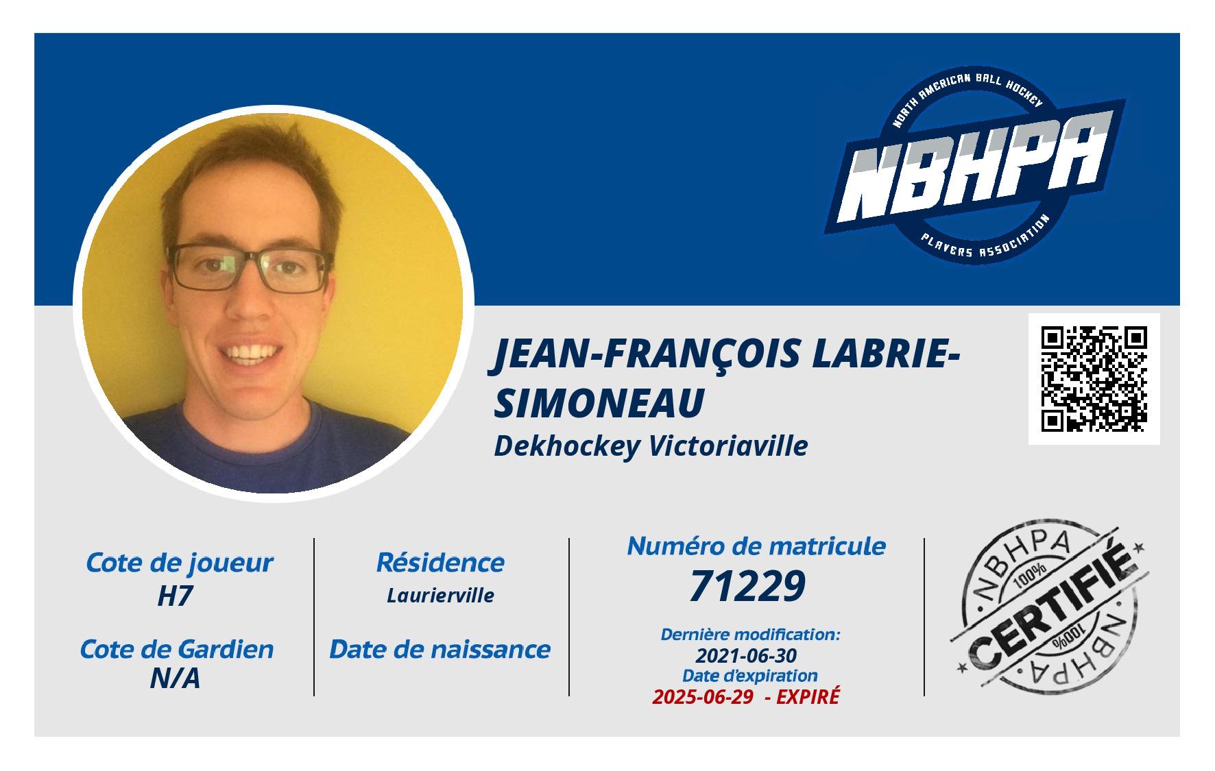 Jean-François Labrie-Simoneau