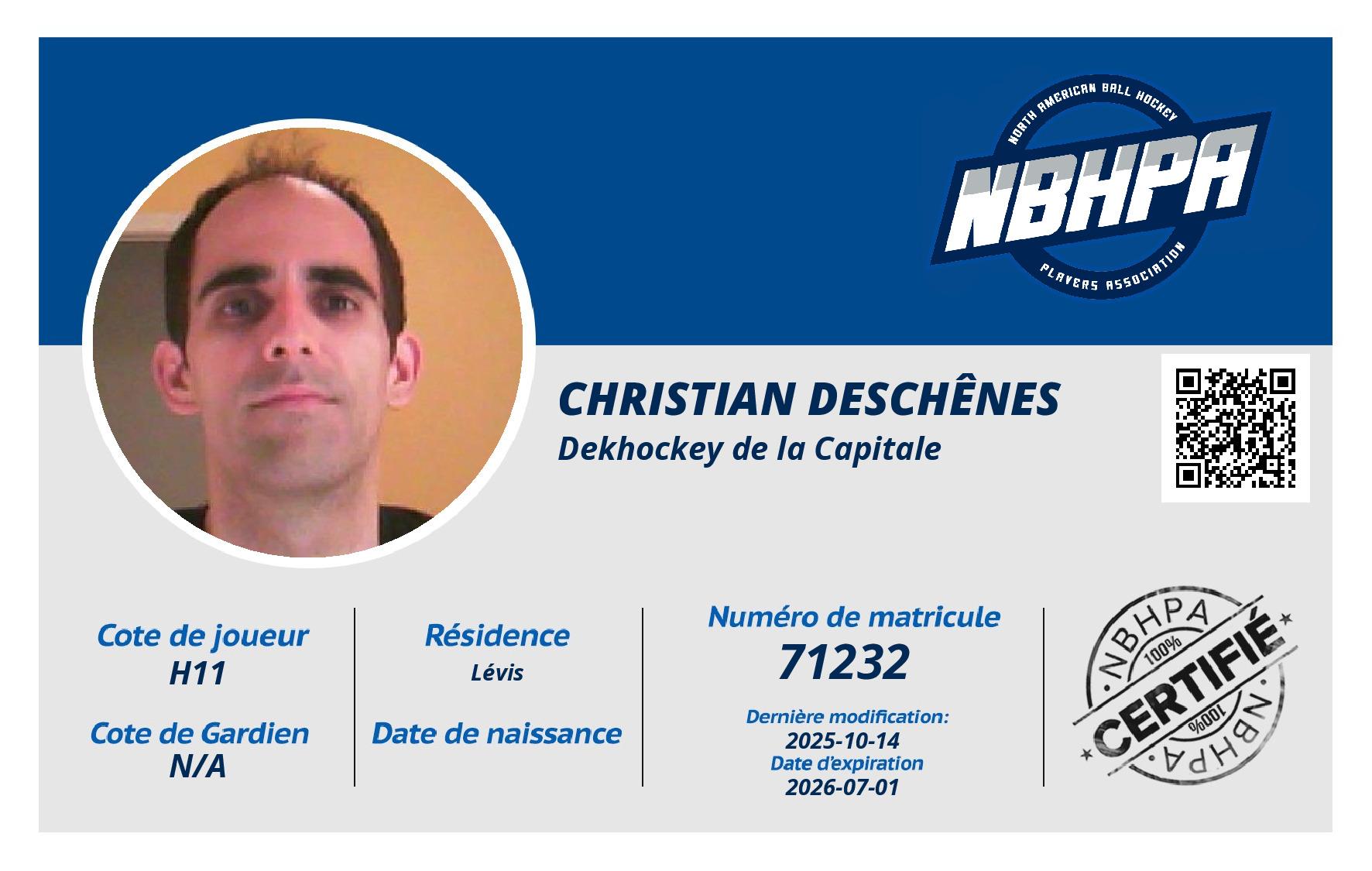 Christian Deschênes