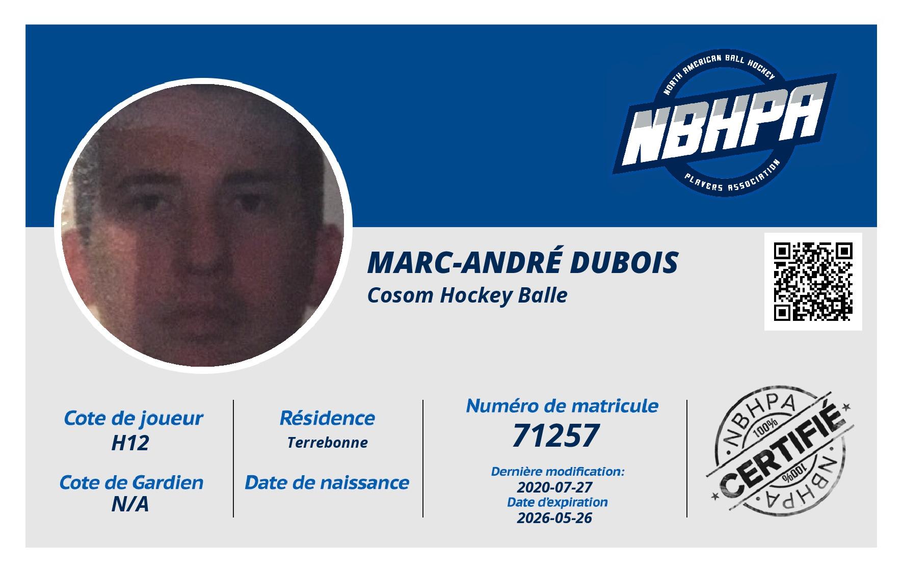 Marc-André Dubois
