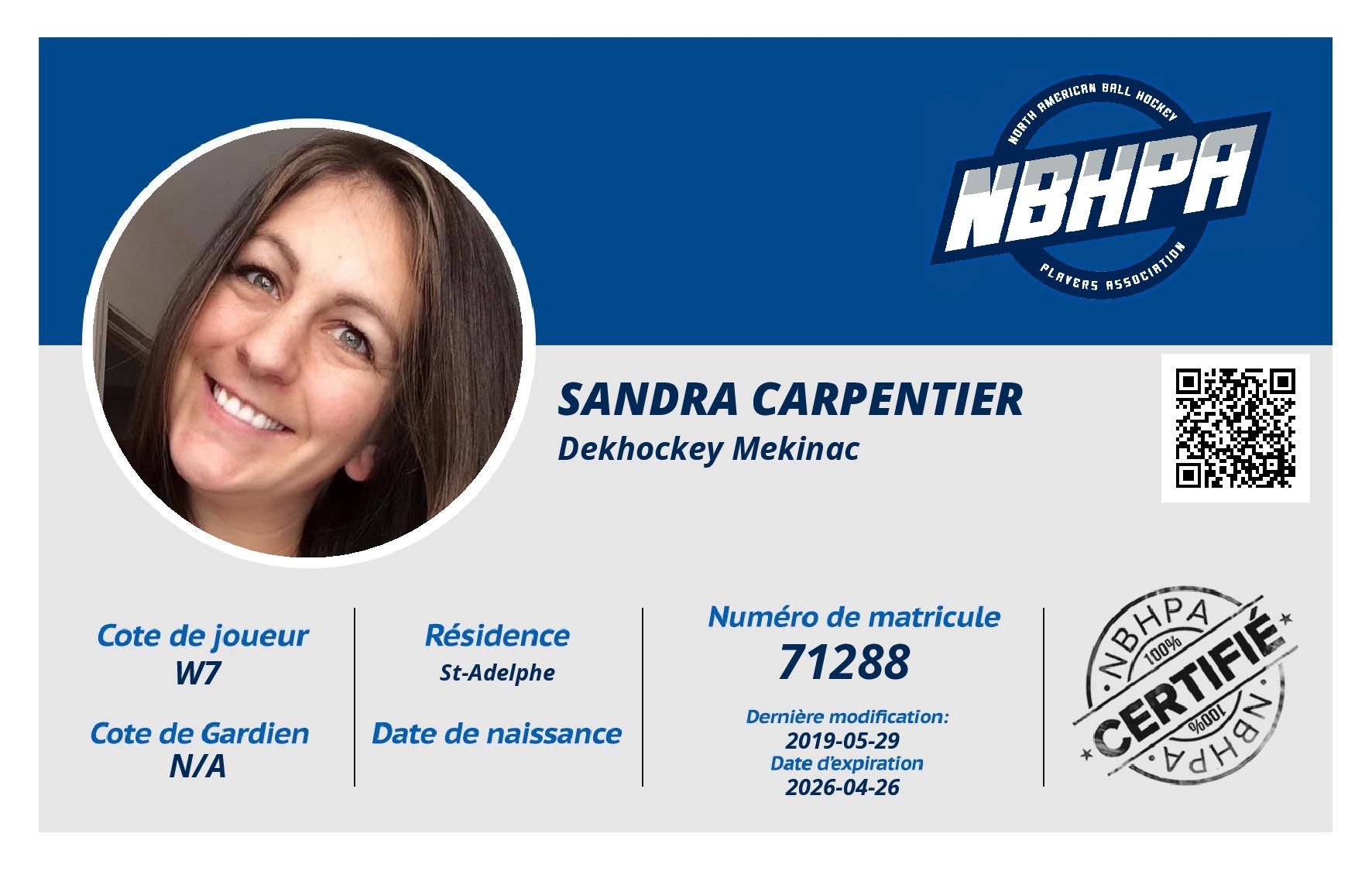 Sandra Carpentier
