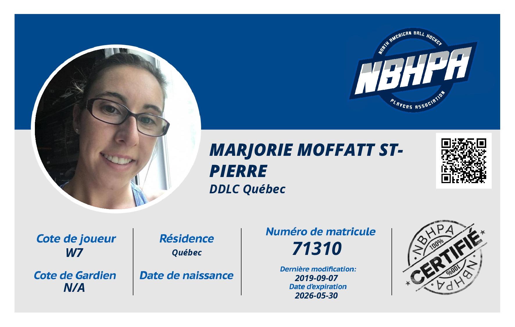 Marjorie Moffatt St-Pierre