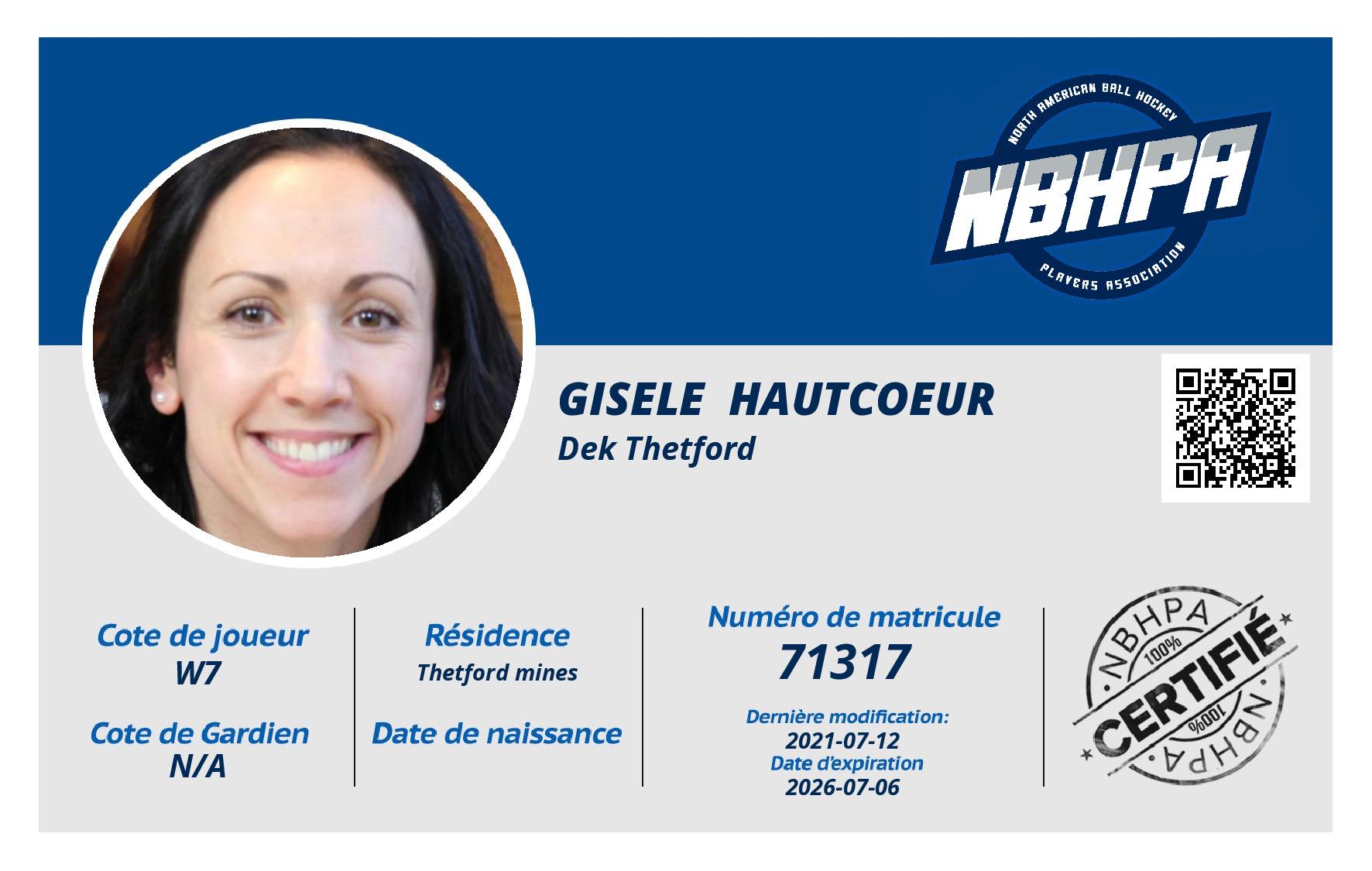 Gisele  Hautcoeur