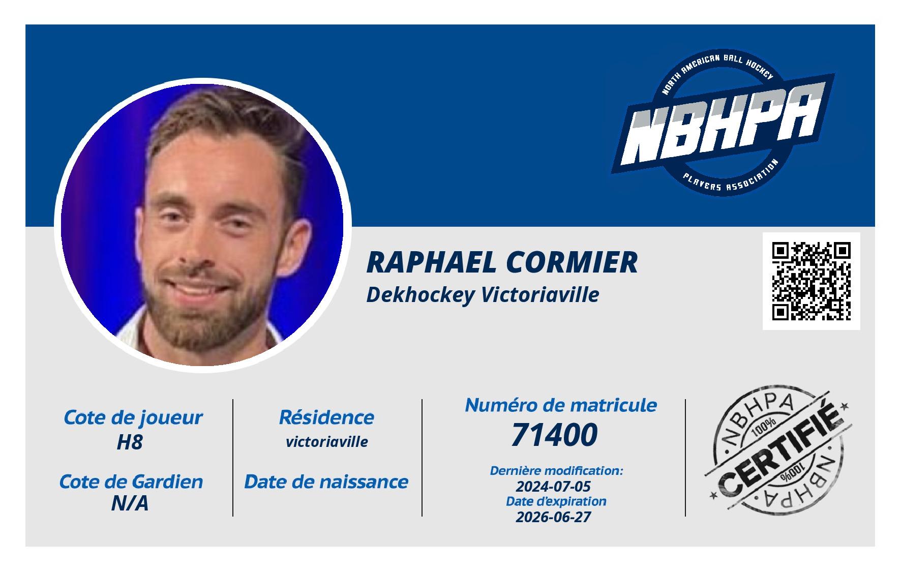 Raphael Cormier