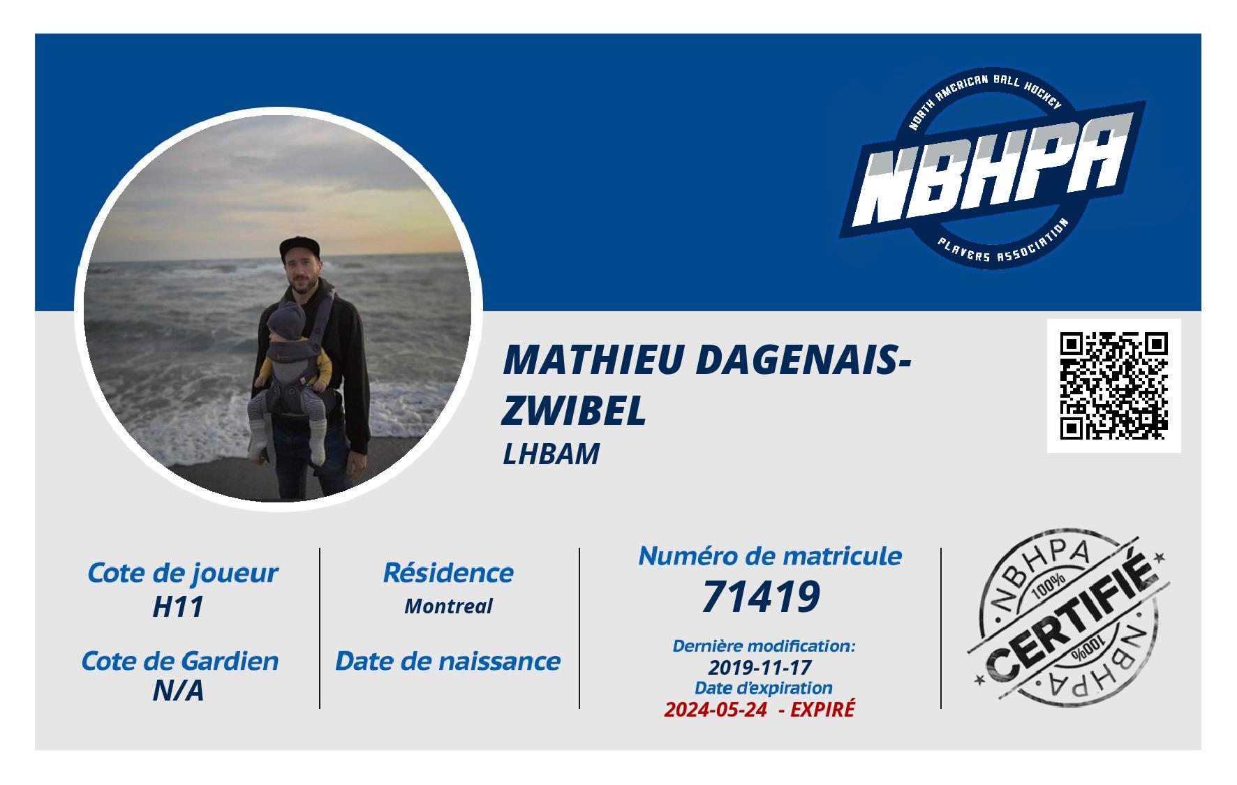 Mathieu Dagenais-Zwibel