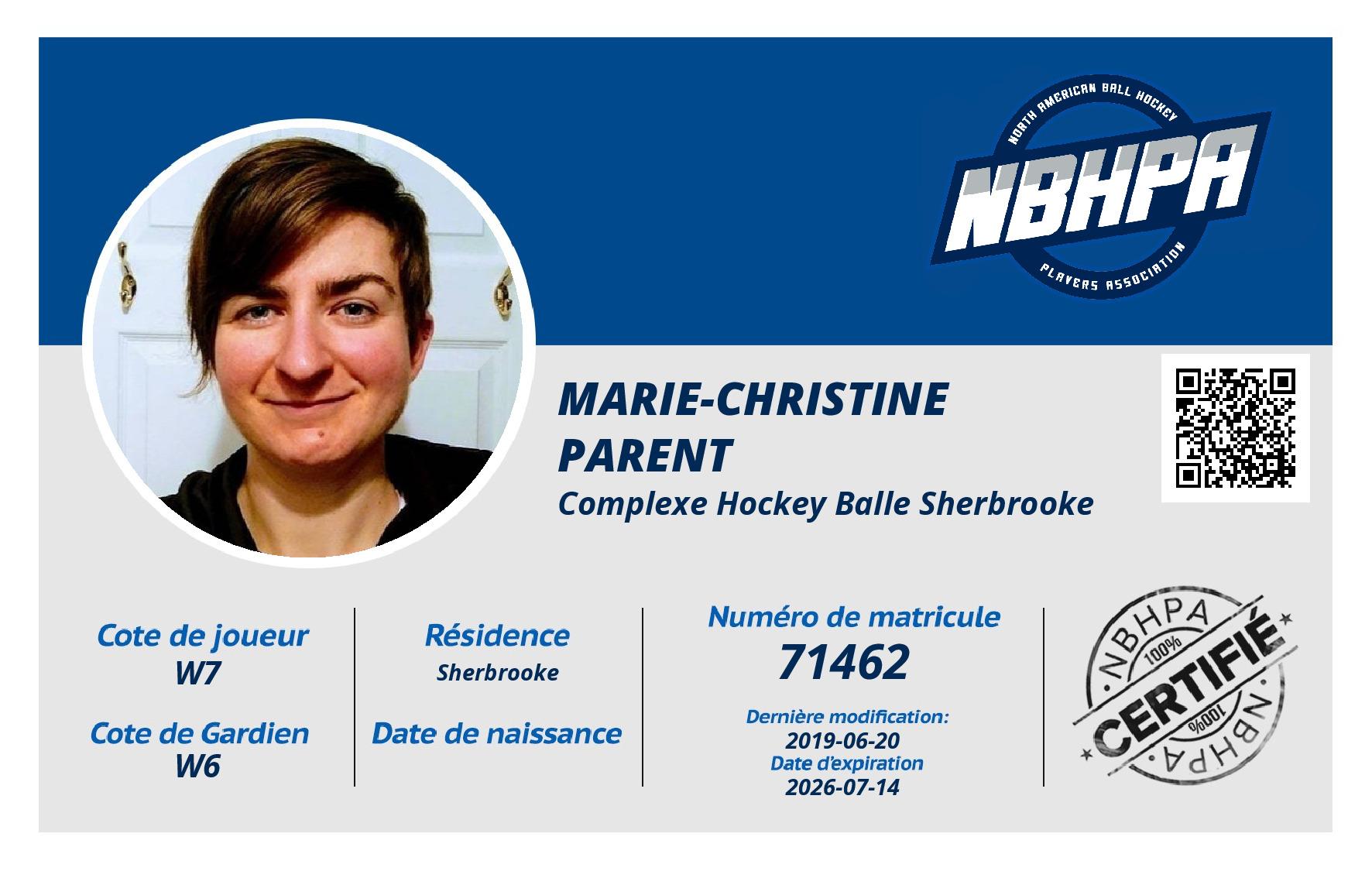 Marie-Christine Parent