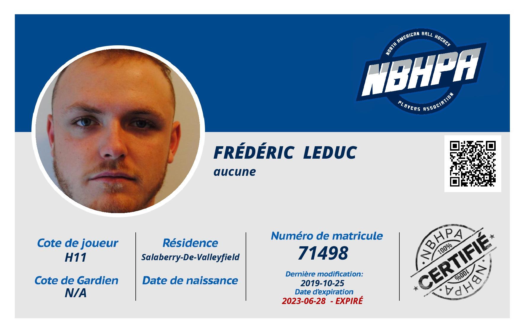 Frédéric  Leduc 