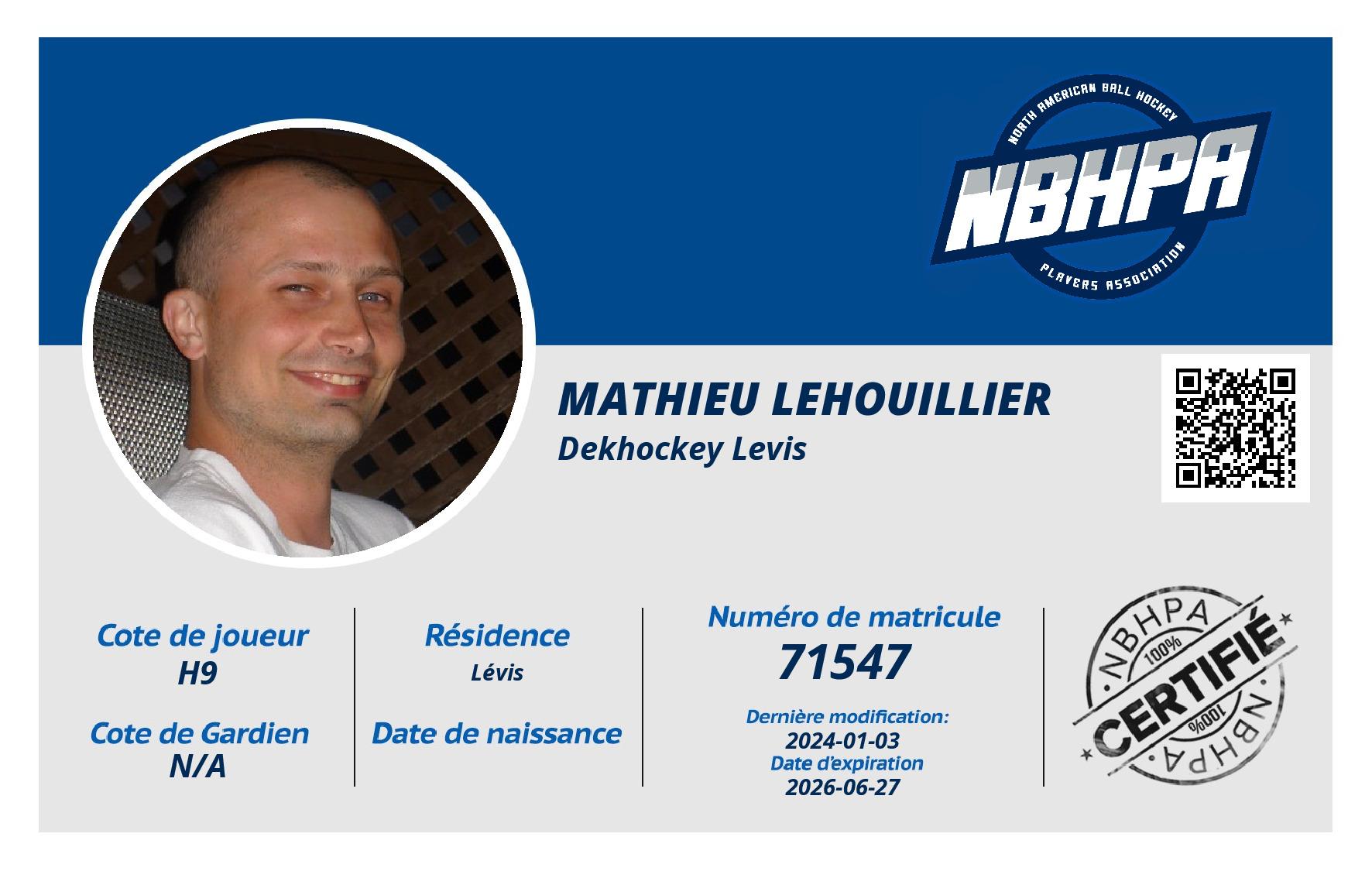 Mathieu Lehouillier
