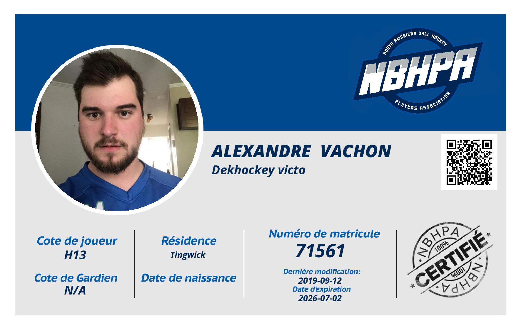 Alexandre  Vachon