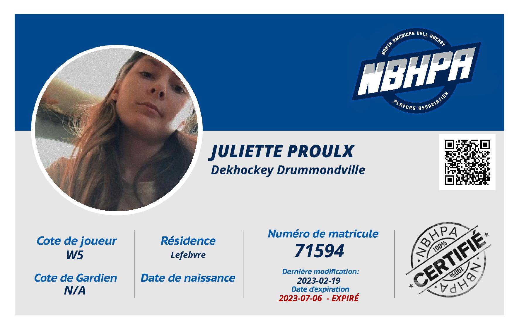 Juliette Proulx