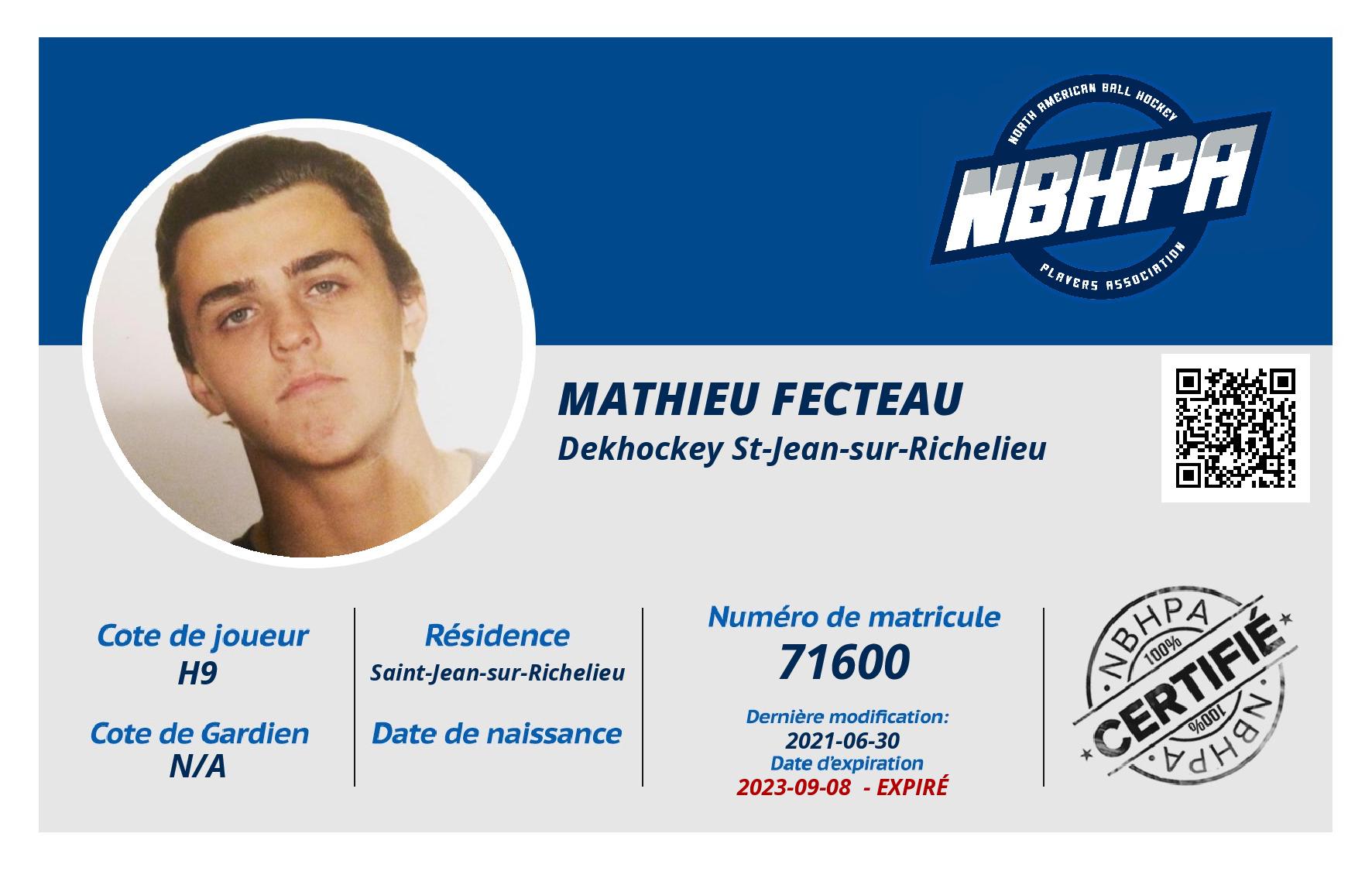 Mathieu Fecteau
