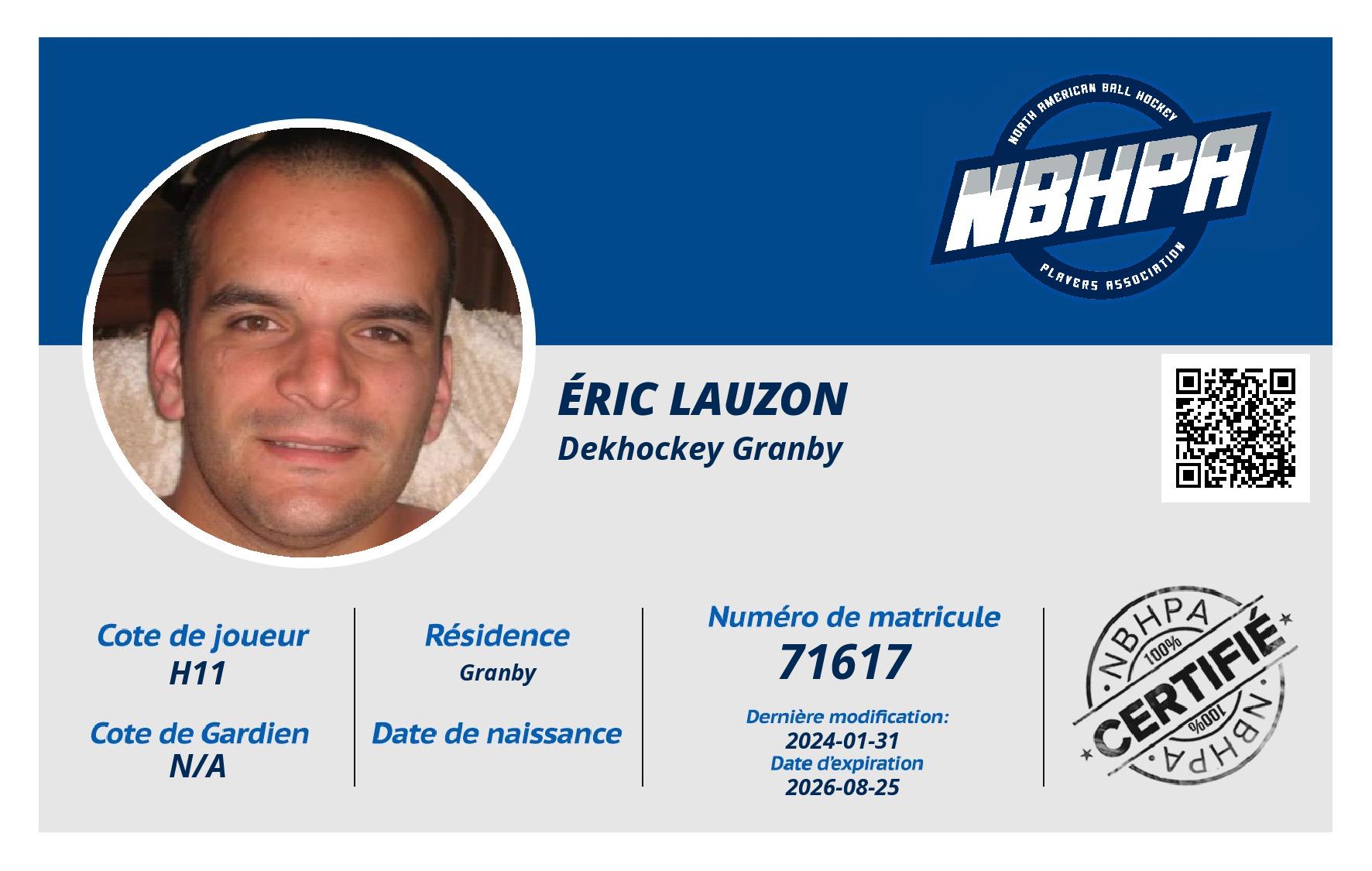 Éric Lauzon