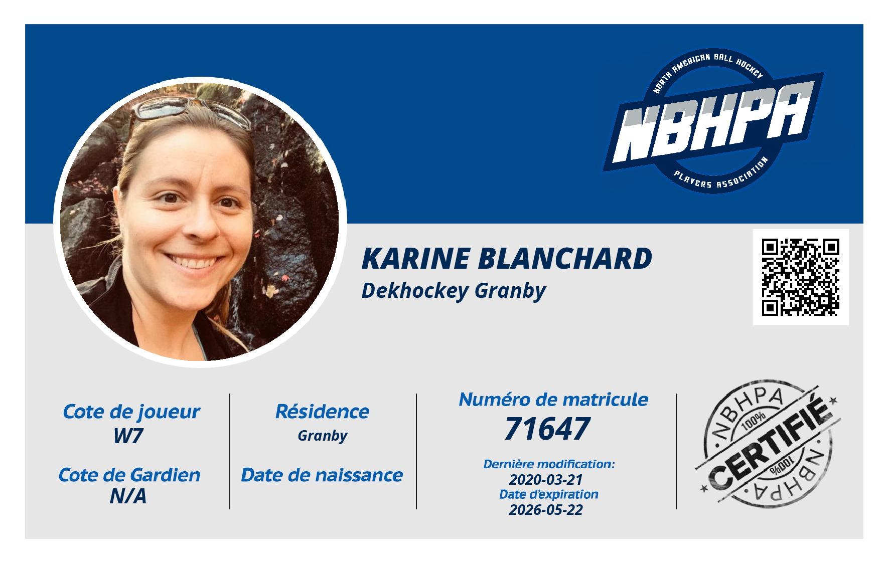Karine Blanchard