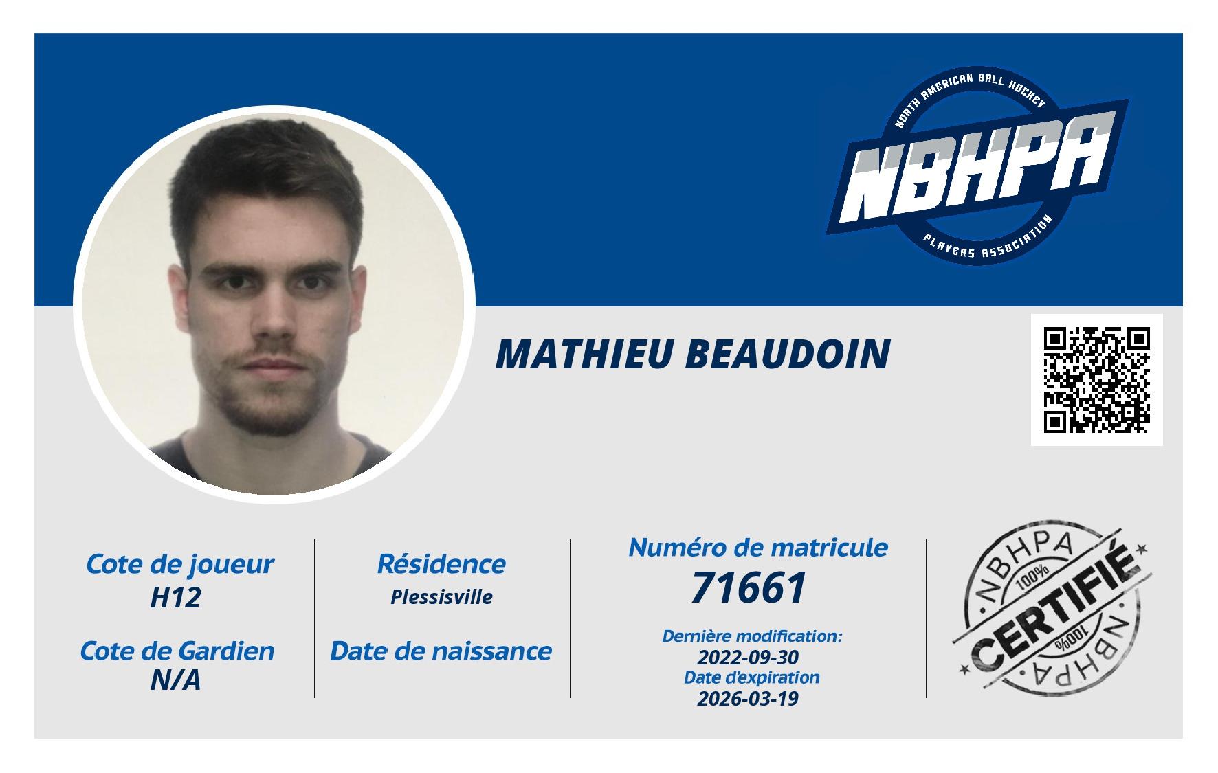 Mathieu Beaudoin