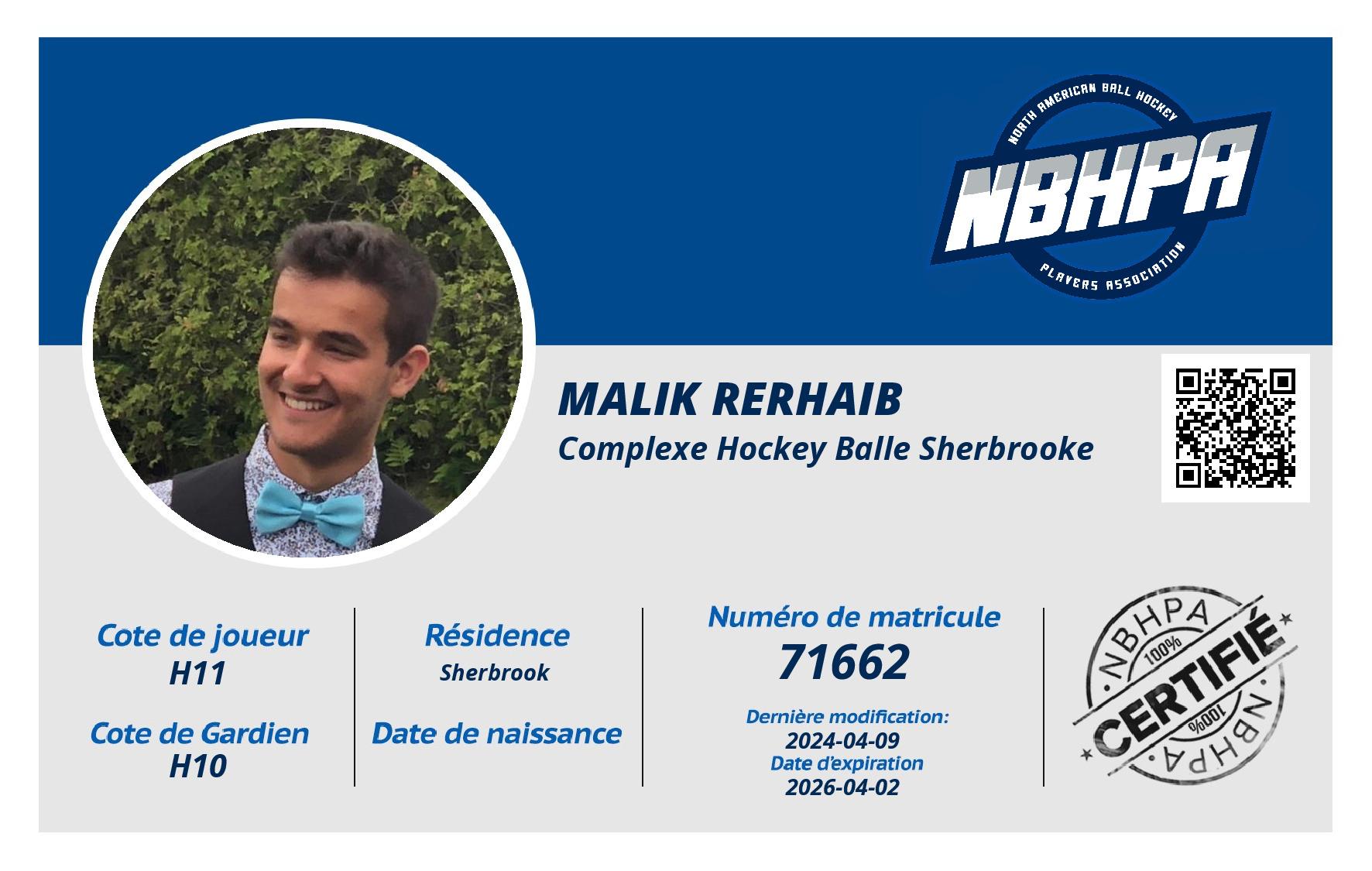 Malik Rerhaib