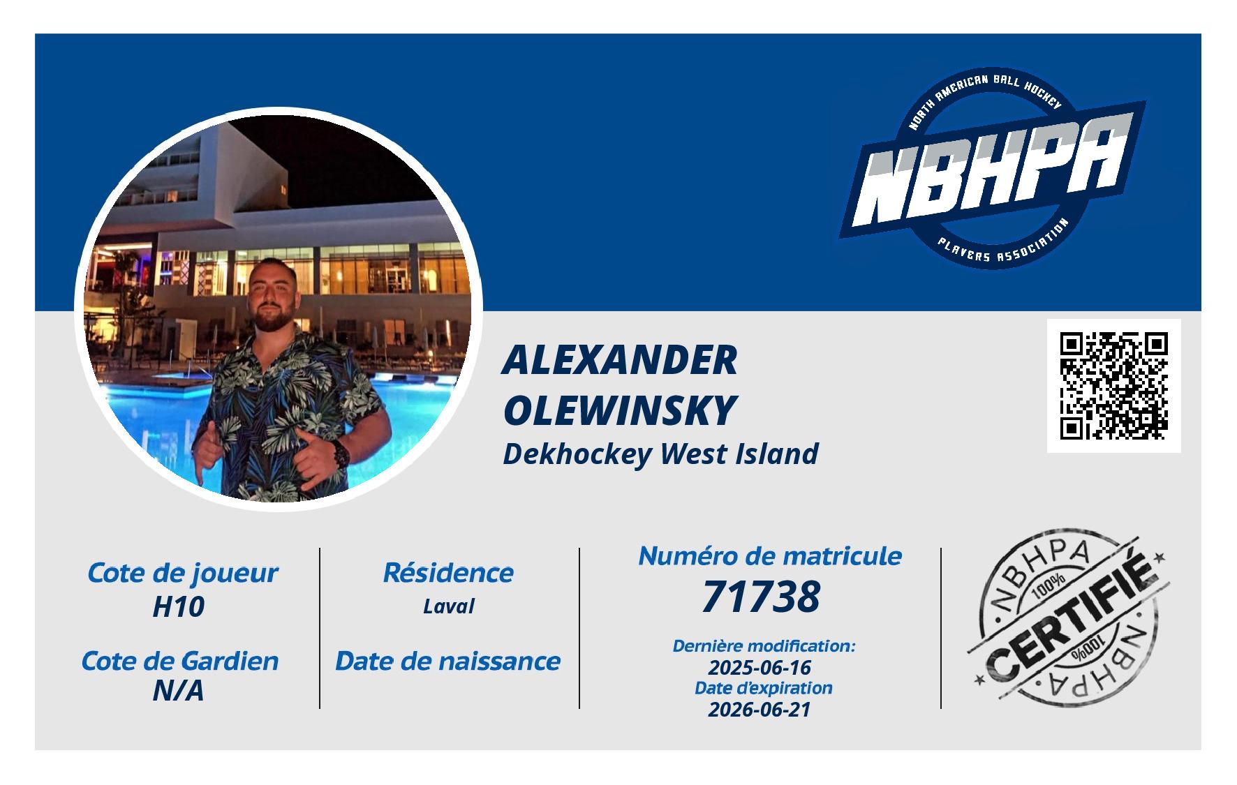 Alexander Olewinsky
