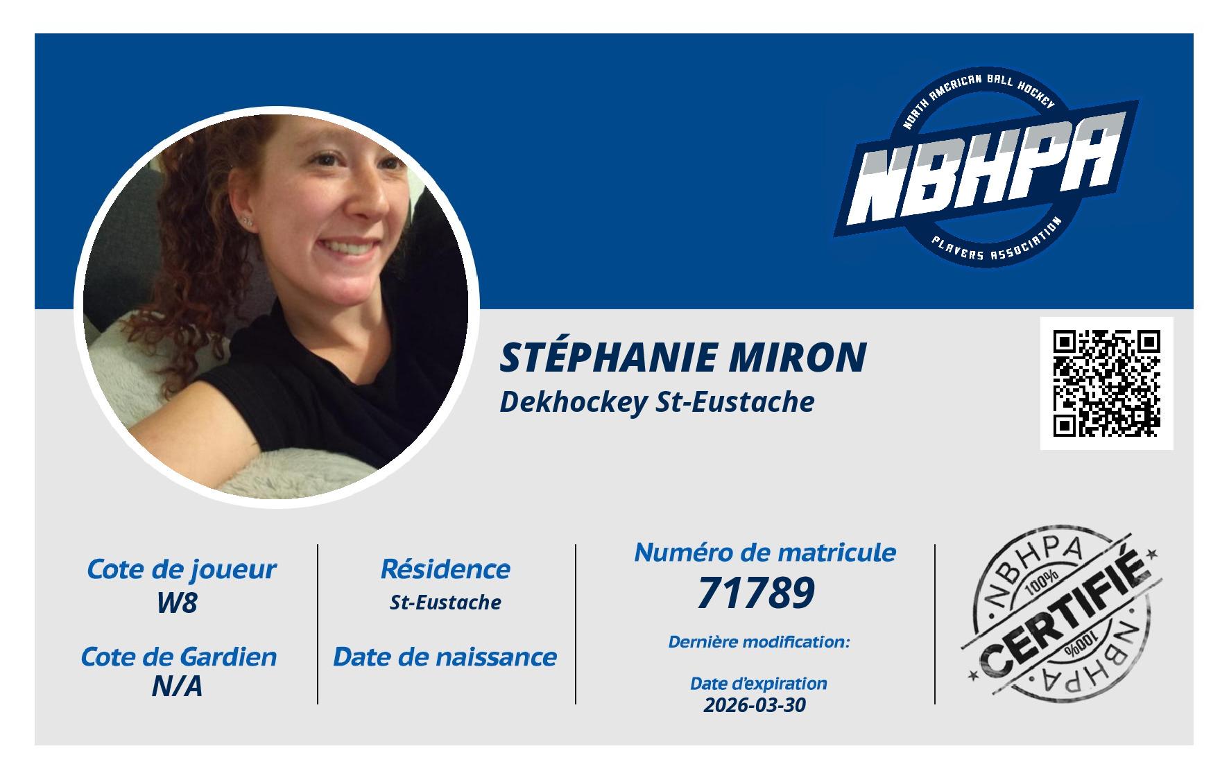 Stéphanie Miron